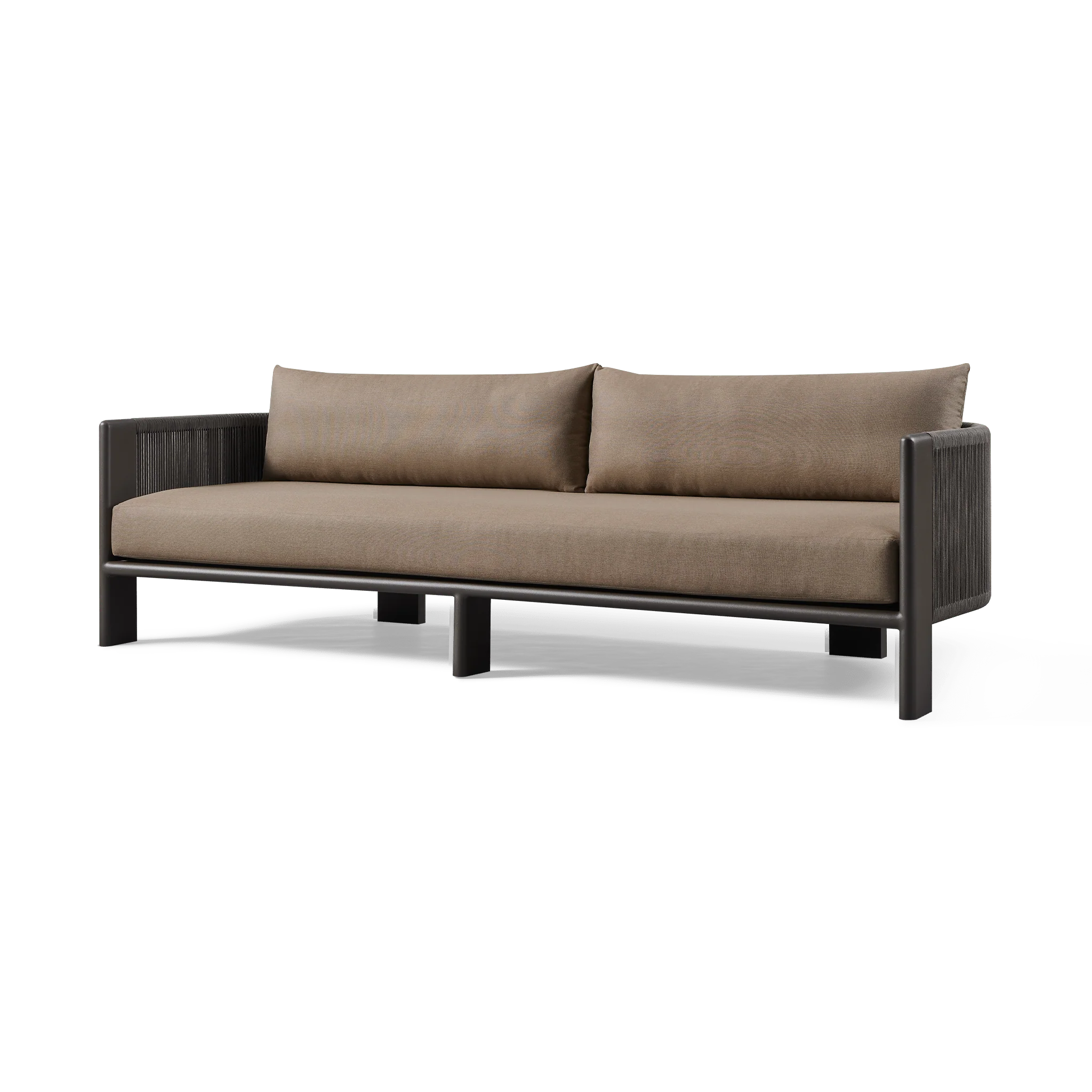Palm Beach Aluminium 3 Seat Sofa - Image 3