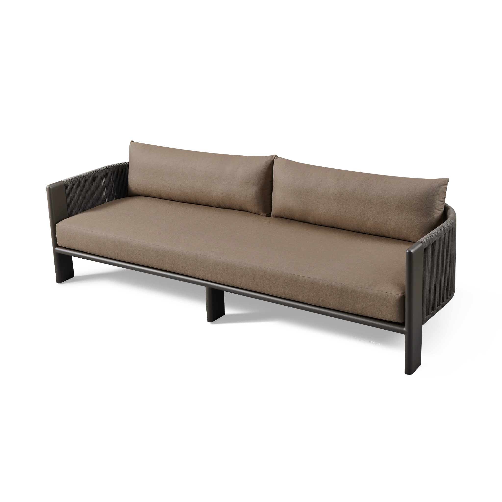 Palm Beach Aluminium 3 Seat Sofa - Image 5