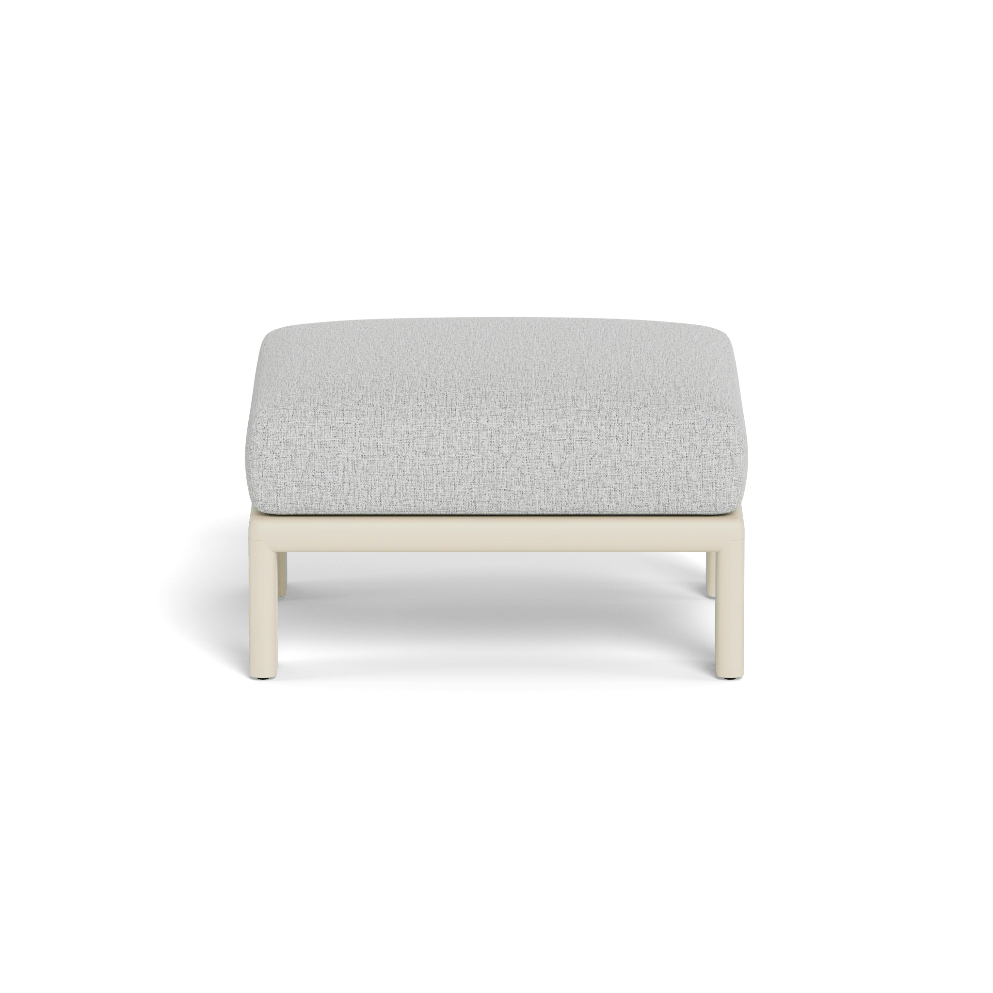 Palm Beach Aluminium Ottoman - Image 14