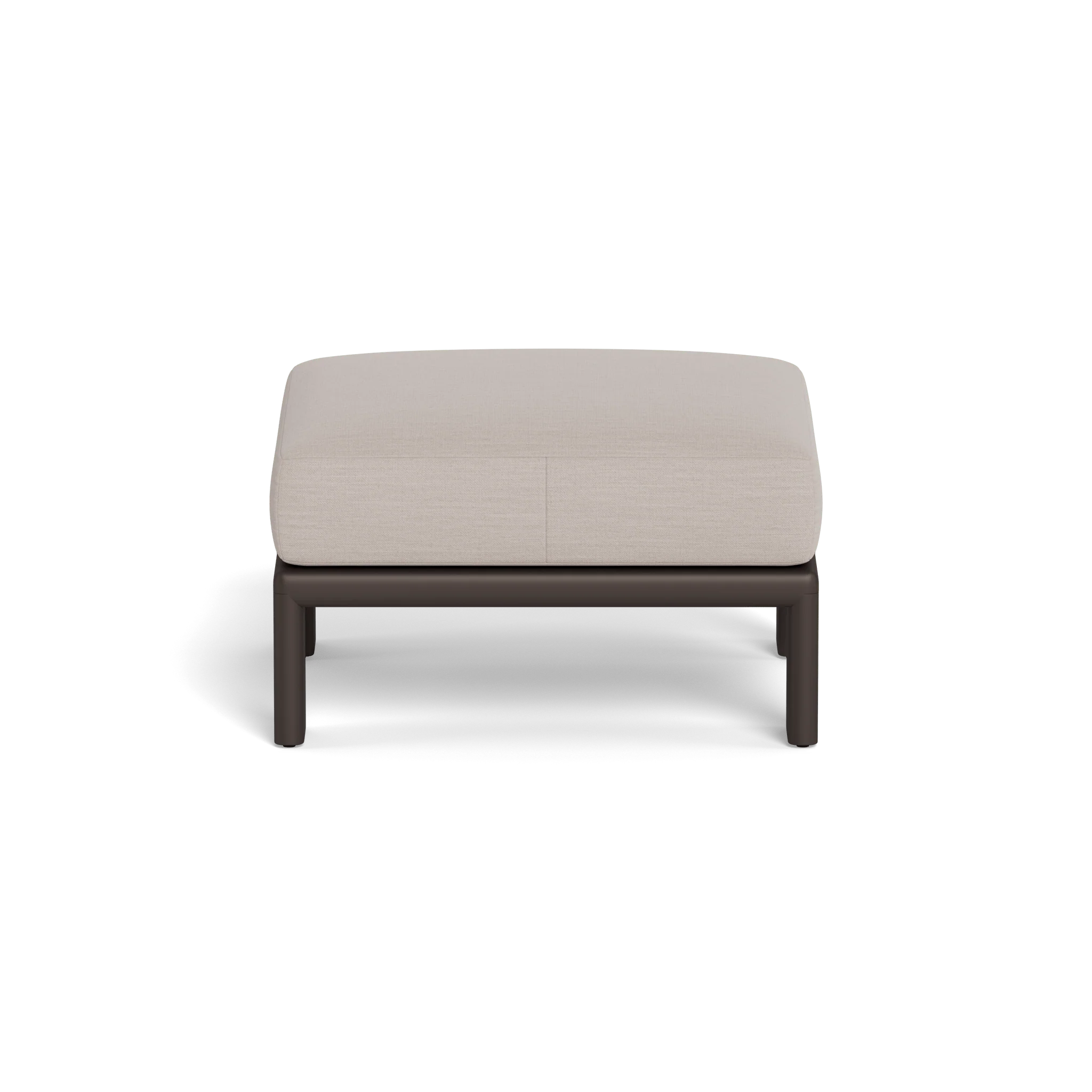 Palm Beach Aluminium Ottoman - Image 25