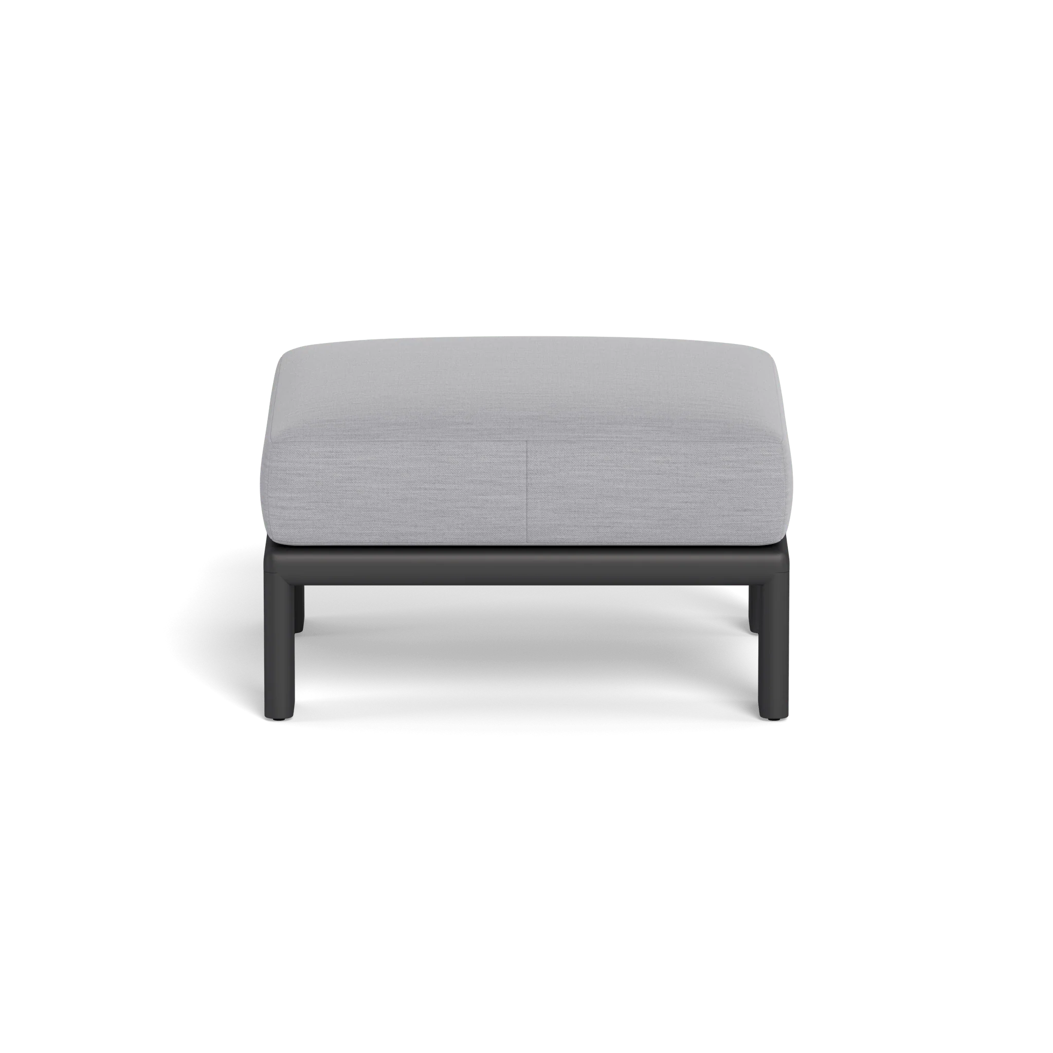 Palm Beach Aluminium Ottoman - Image 9