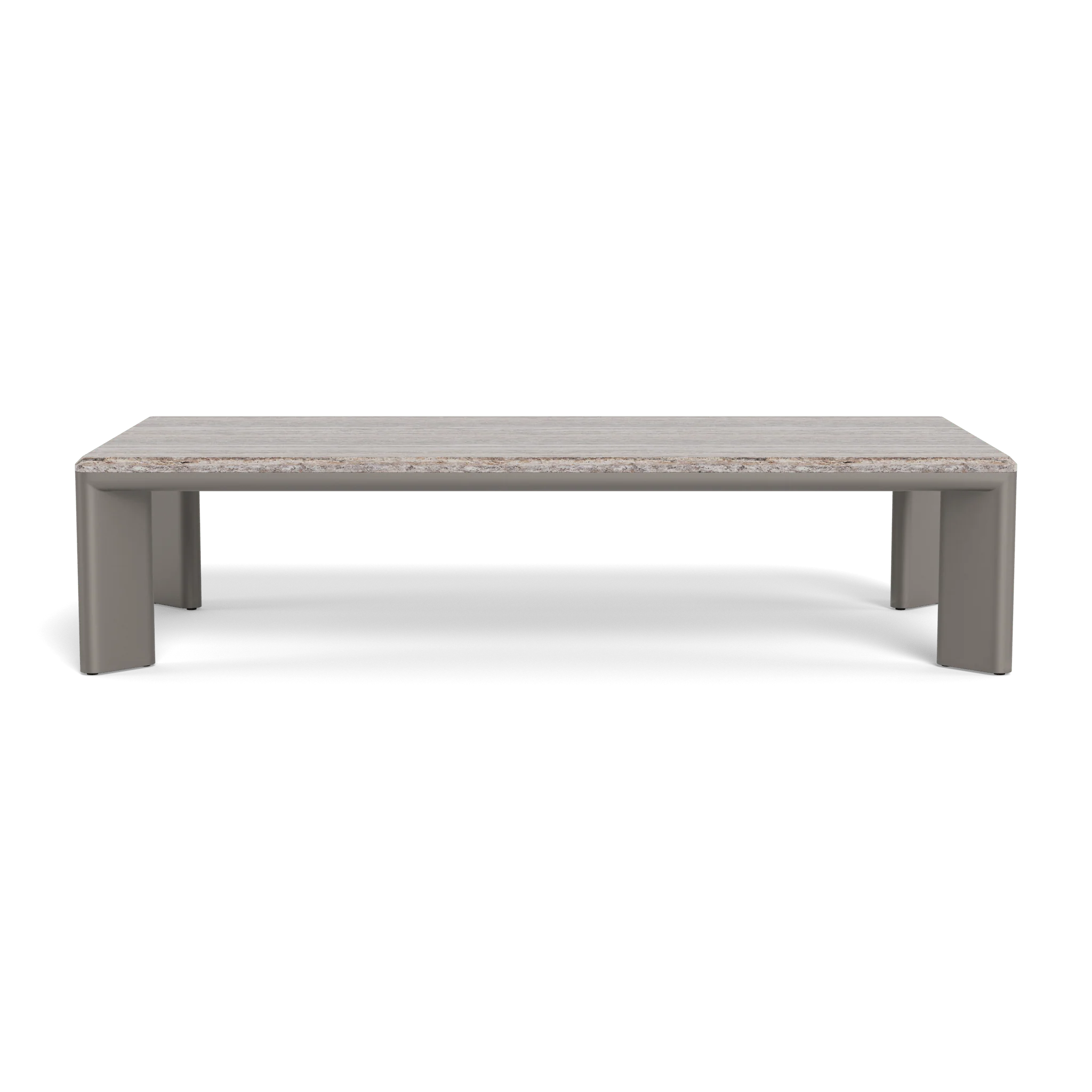 Palm Beach Aluminium Rectangle Coffee Table - Image 13