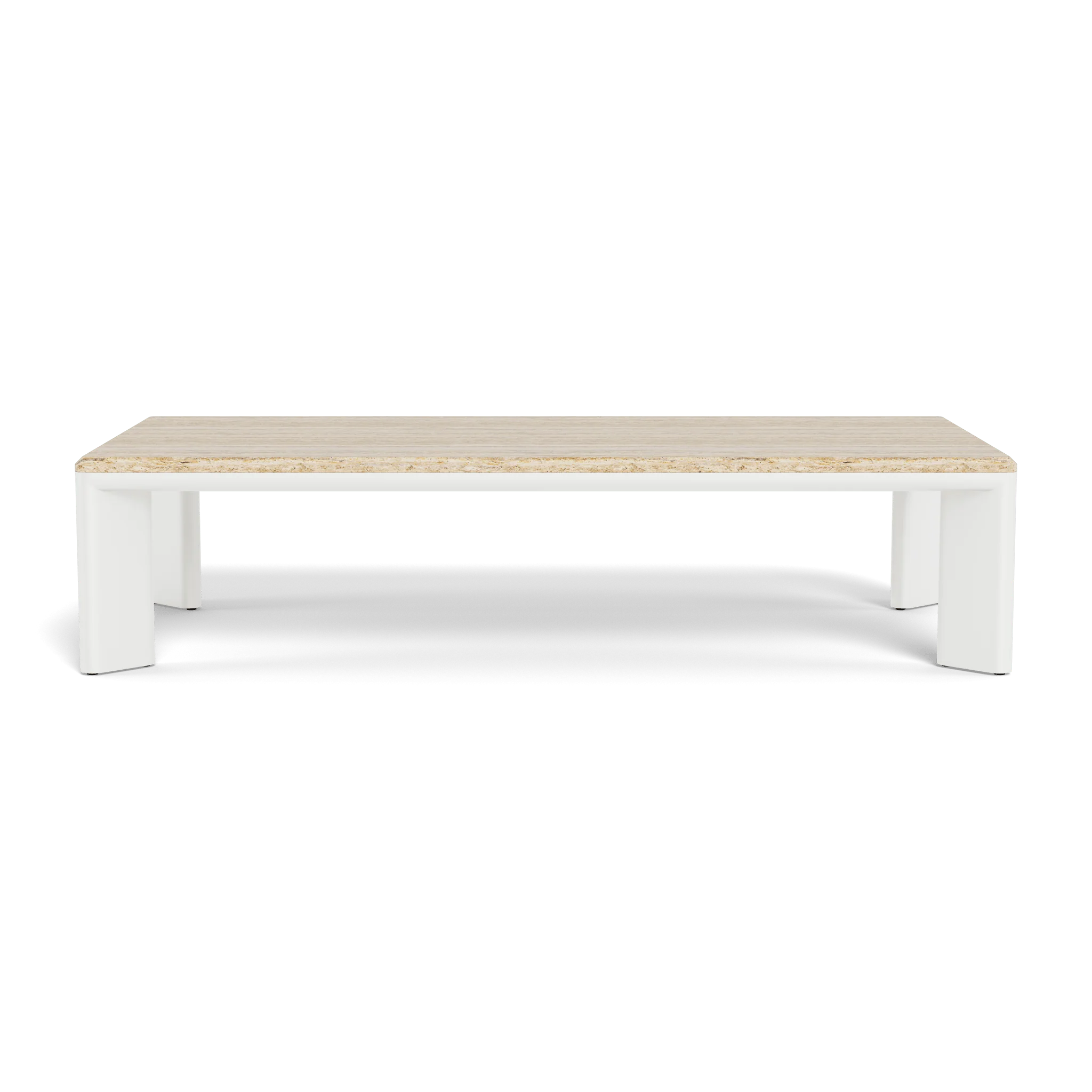 Palm Beach Aluminium Rectangle Coffee Table - Image 16