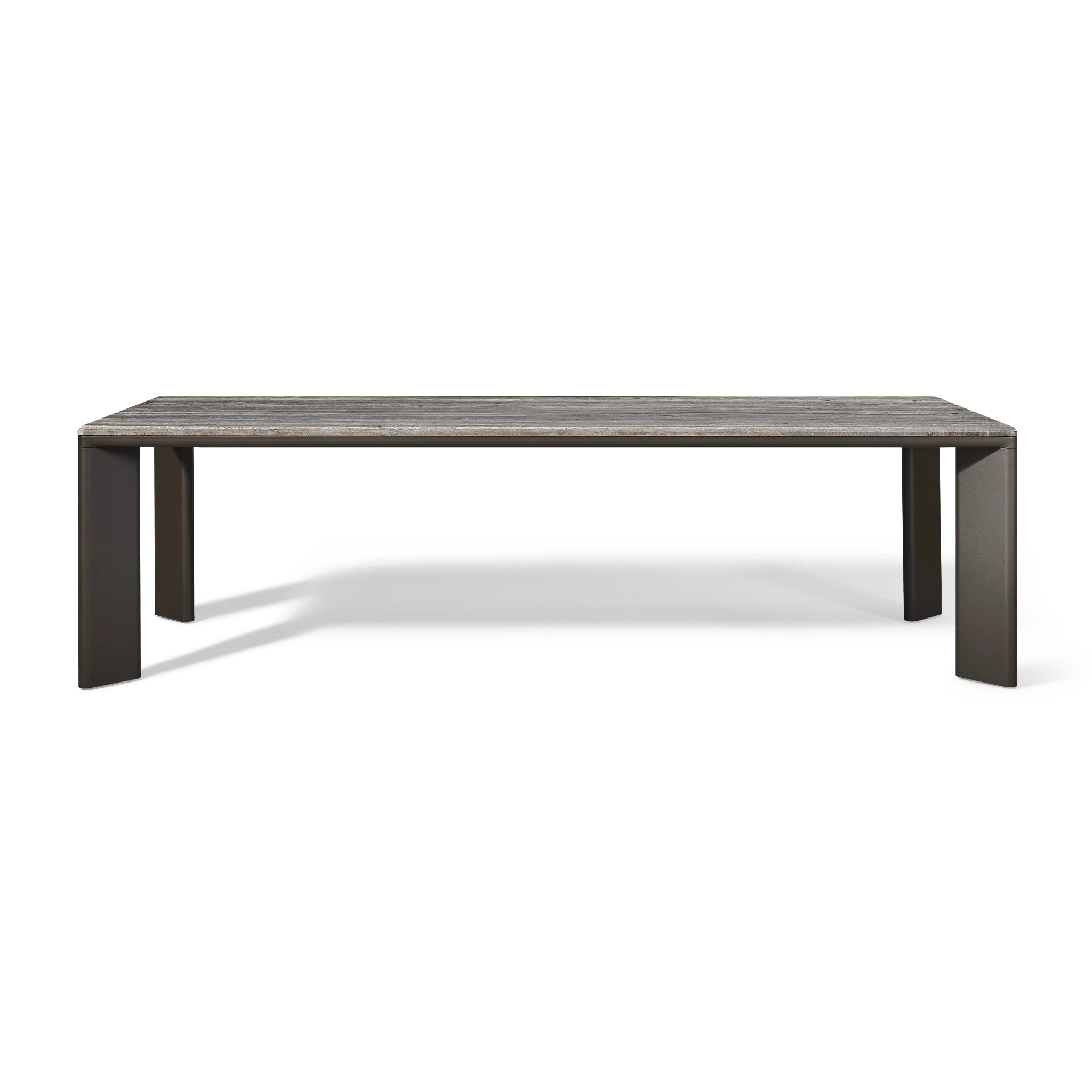 Palm Beach Aluminium Rectangle Dining Table