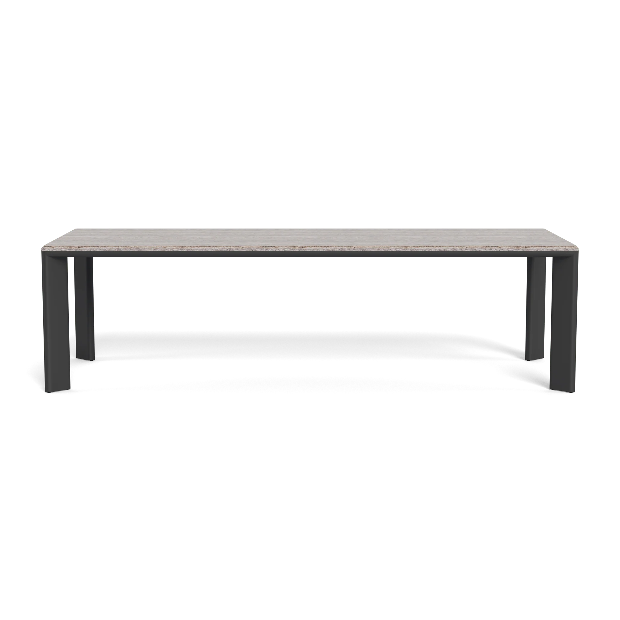 Palm Beach Aluminium Rectangle Dining Table - Image 7