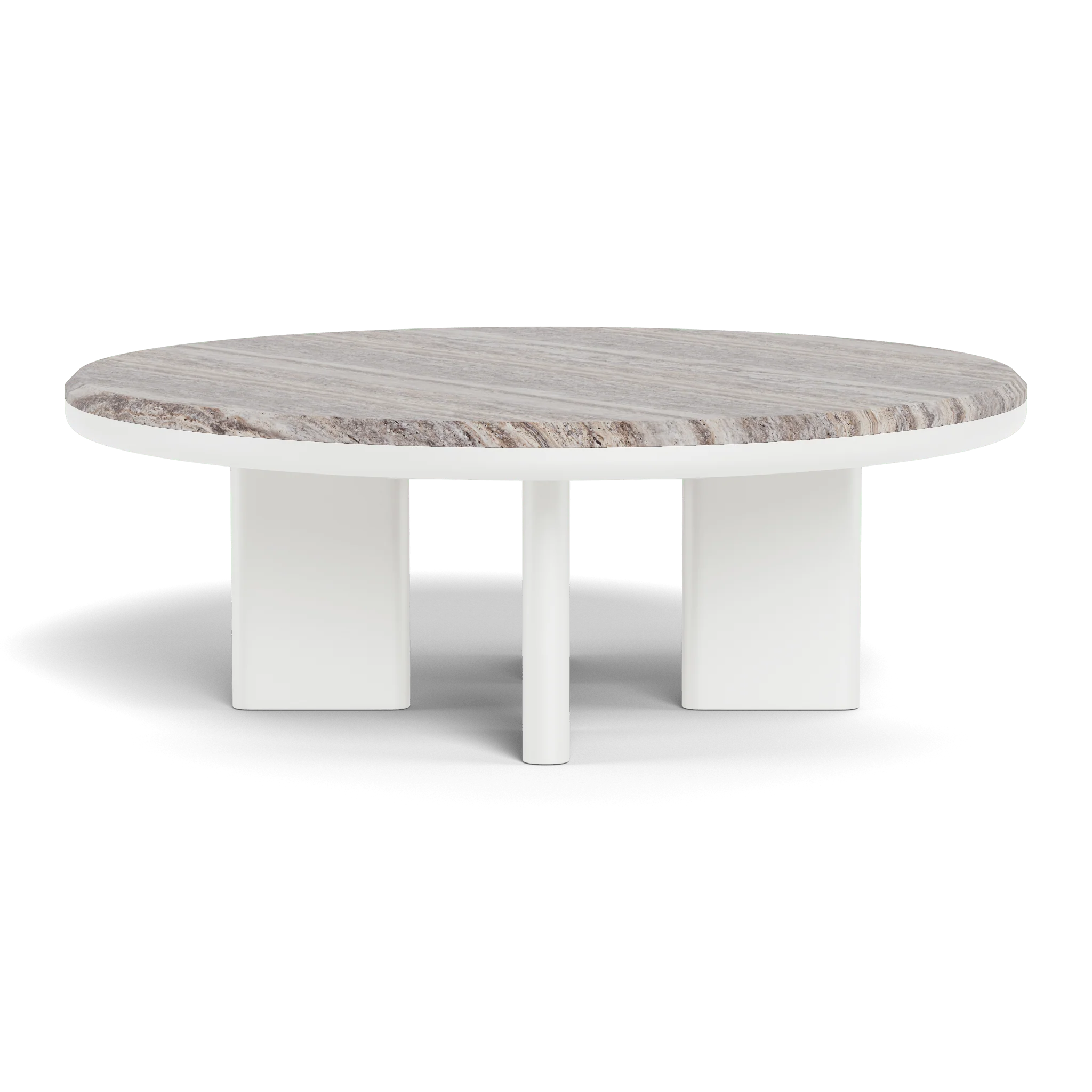 Palm Beach Aluminium Round Coffee Table - Image 13