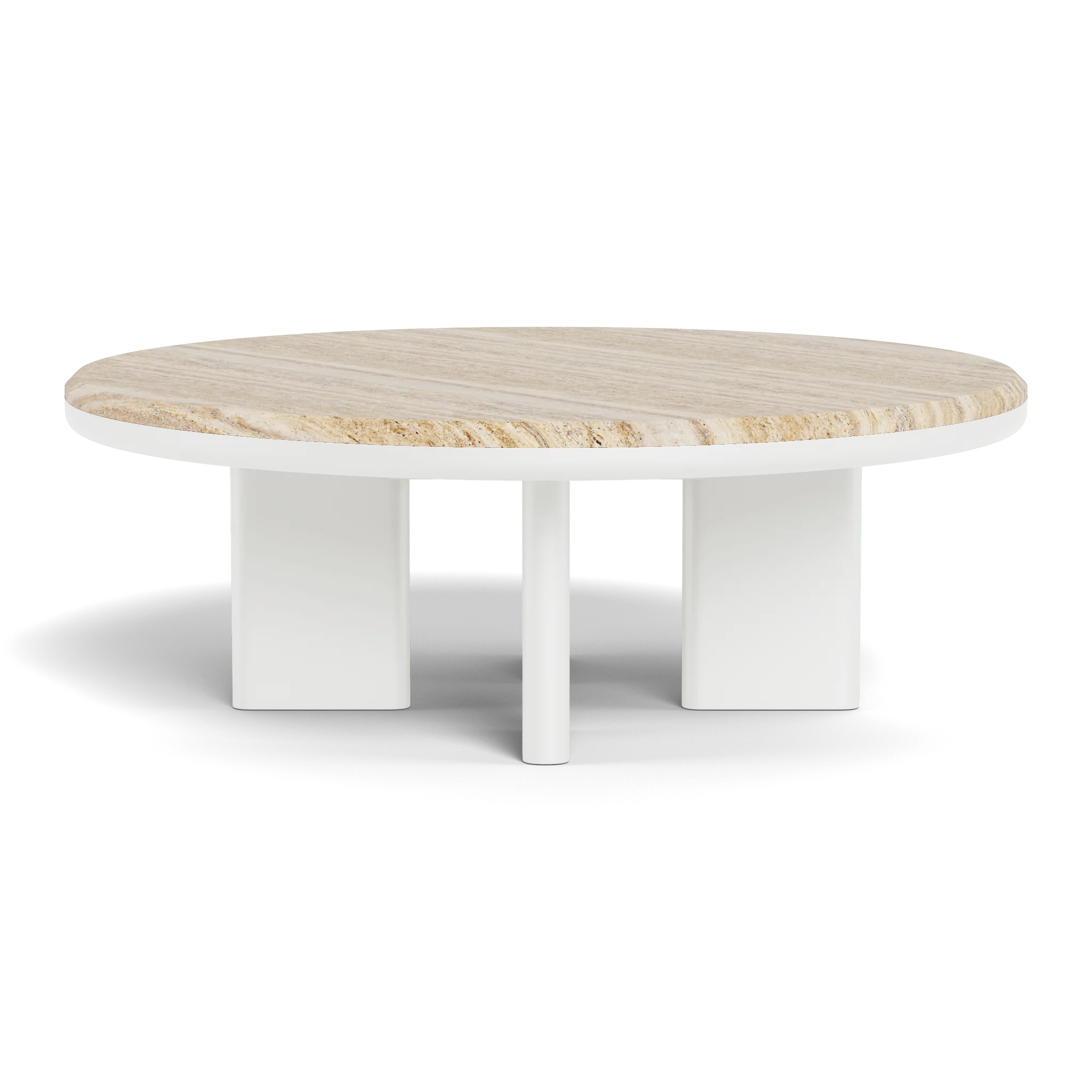 Palm Beach Aluminium Round Coffee Table - Image 14