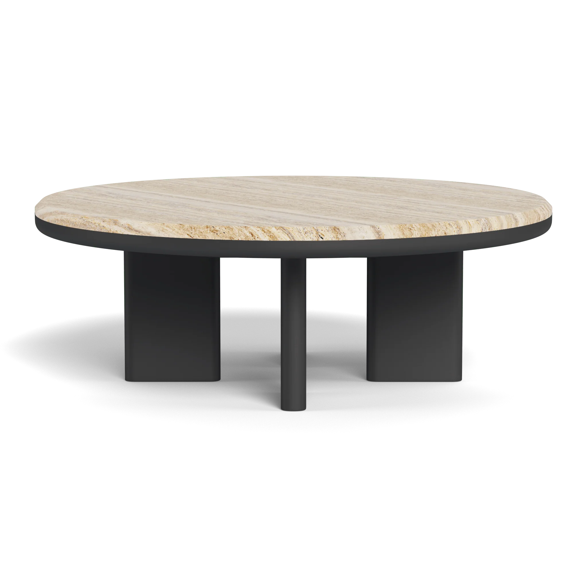 Palm Beach Aluminium Round Coffee Table - Image 7