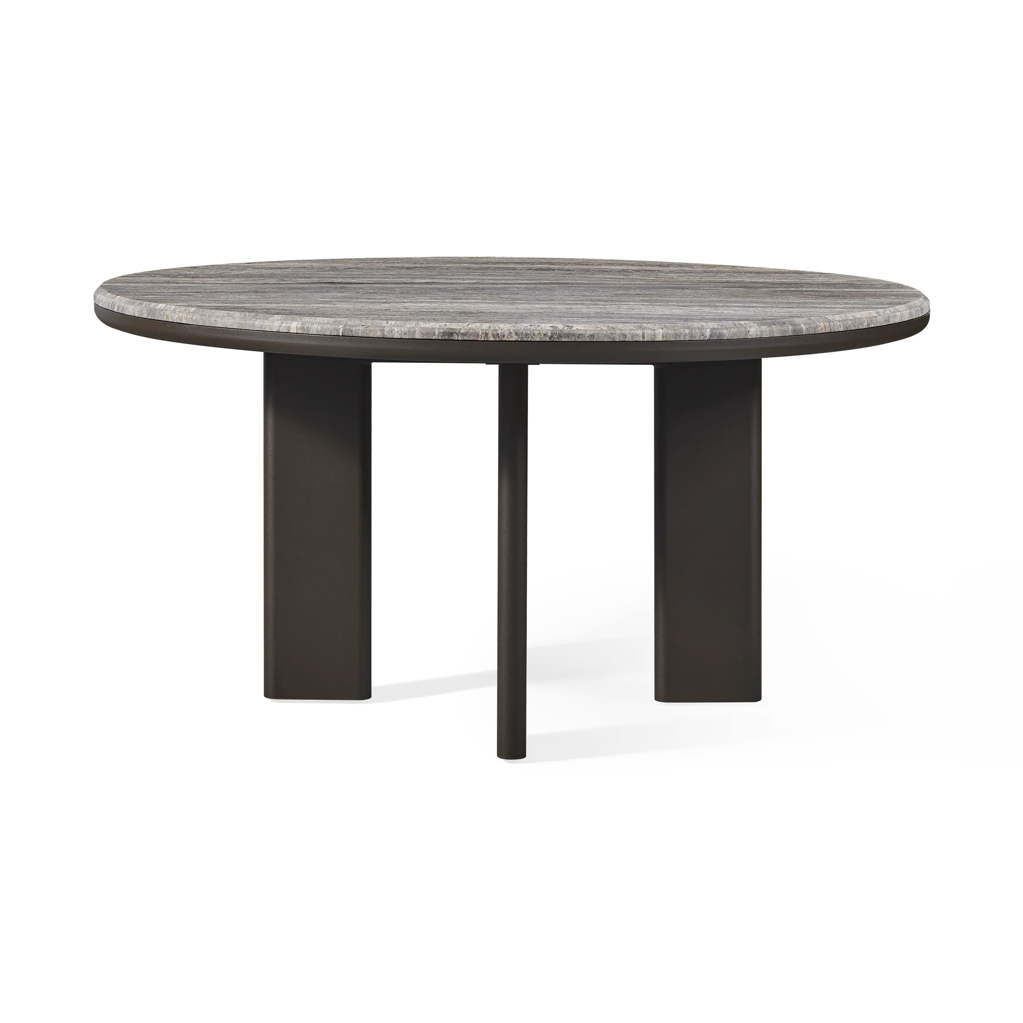 Palm Beach Aluminium Round Dining Table 60" - Image 3