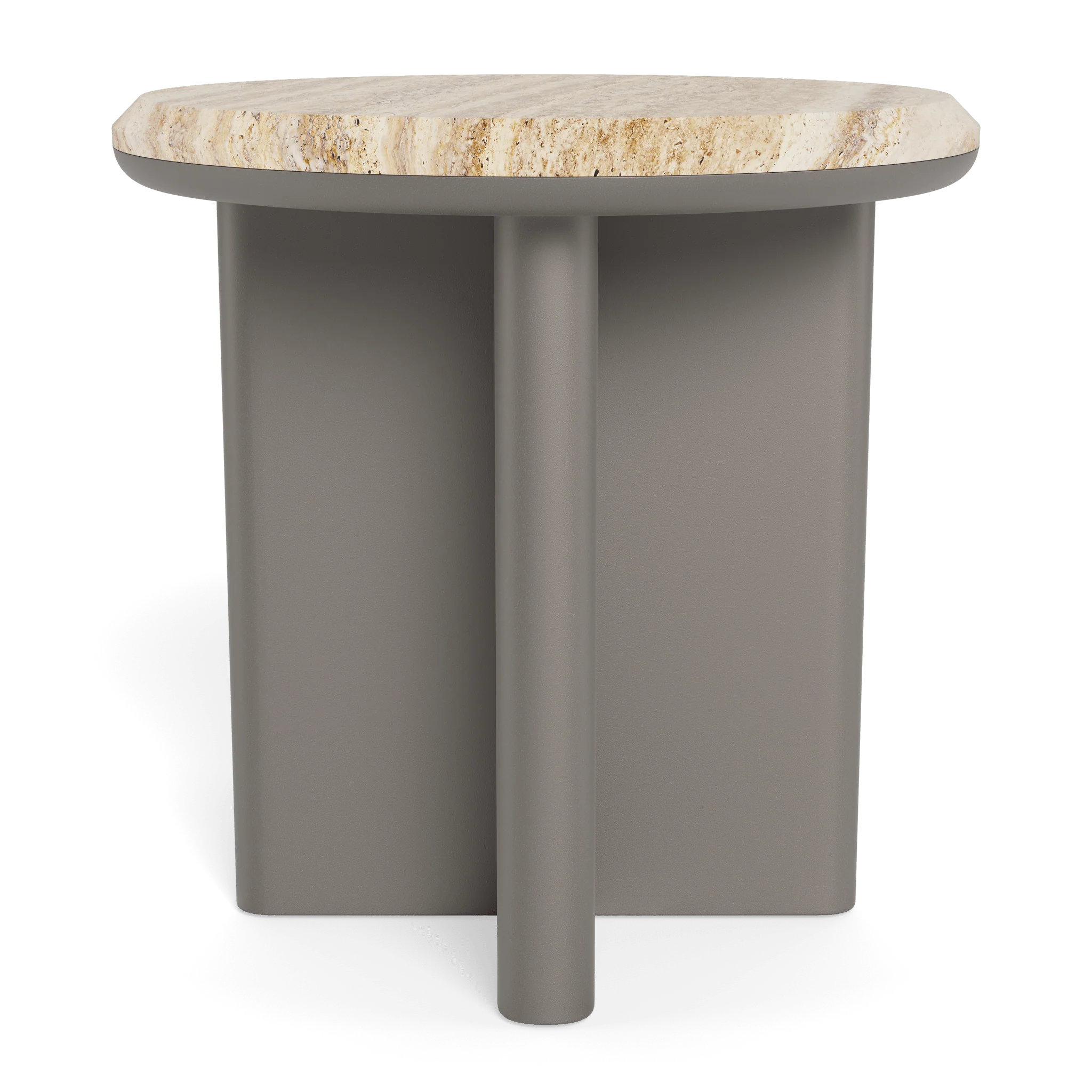 Palm Beach Aluminium Round Side Table - Image 12