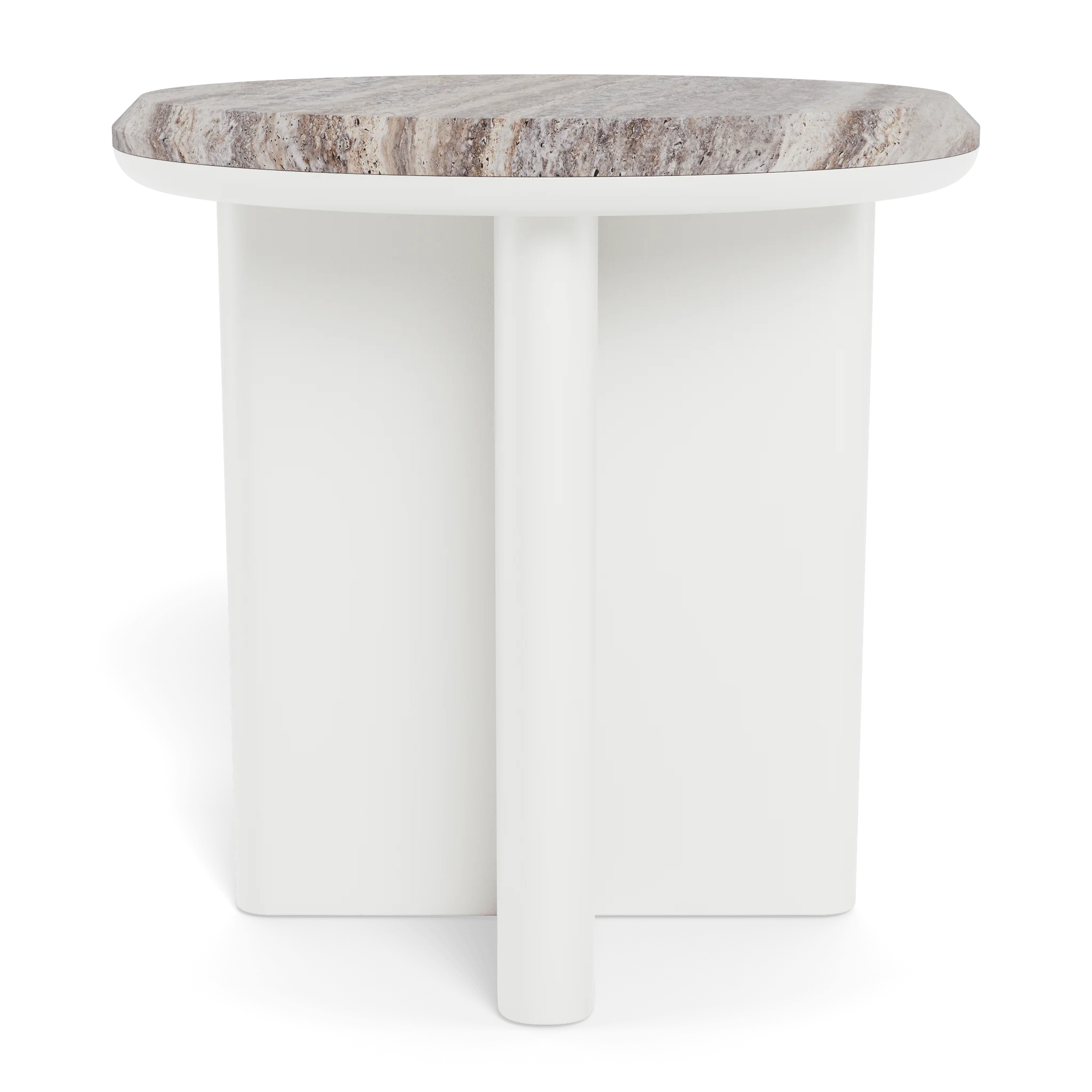 Palm Beach Aluminium Round Side Table - Image 13