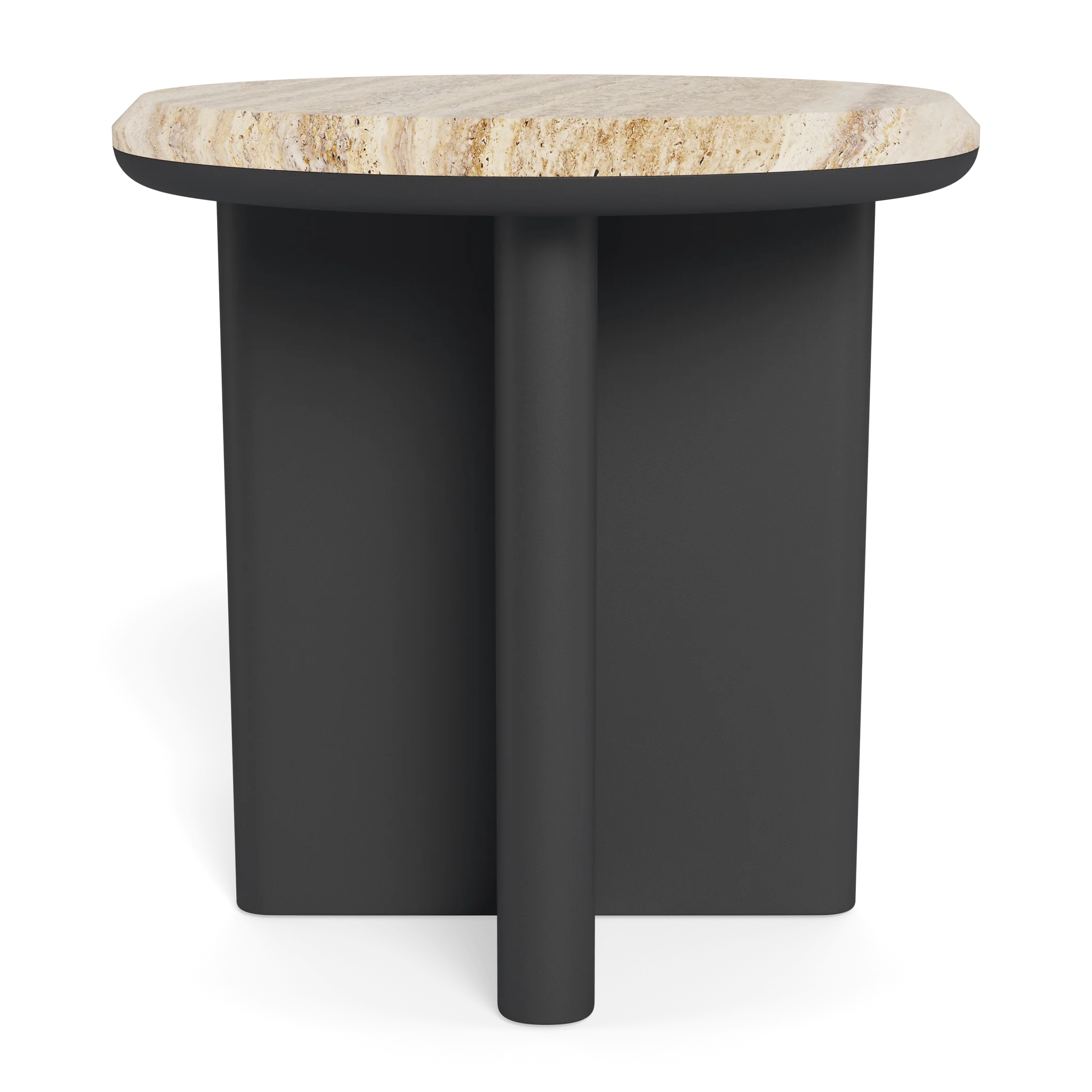 Palm Beach Aluminium Round Side Table - Image 7