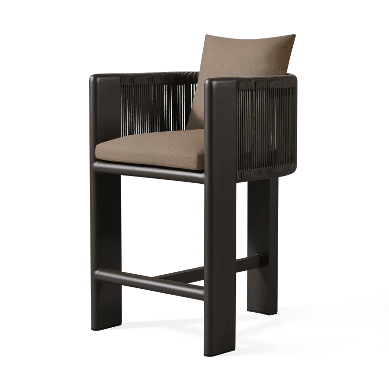Palm Beach Aluminum Counter Stool - Image 2