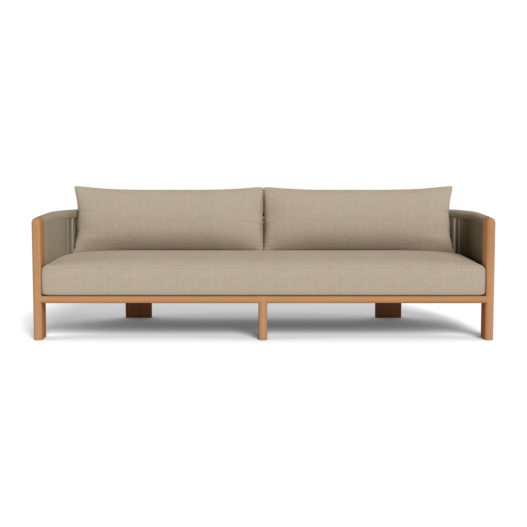 Palm Beach Teak 3 Seat Sofa - Image 32