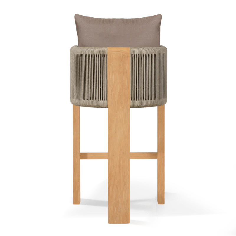 Palm Beach Teak Bar Stool - Image 5