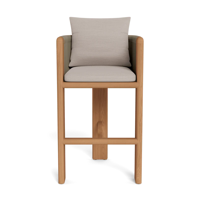 Palm Beach Teak Bar Stool - Image 9