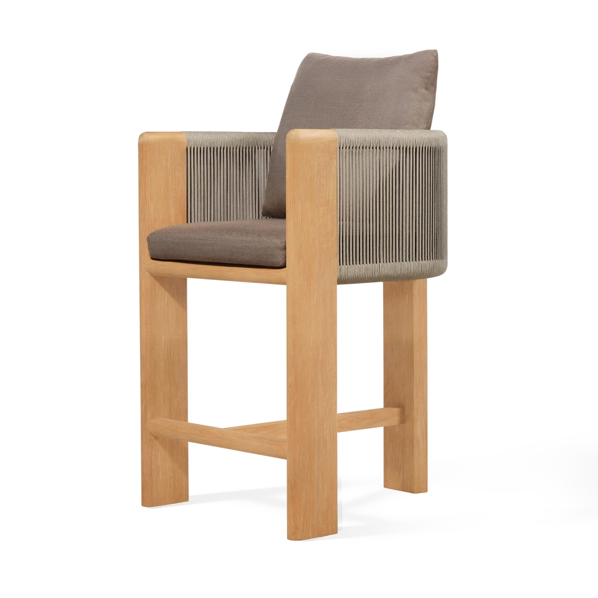 Palm Beach Teak Counter Stool - Image 2