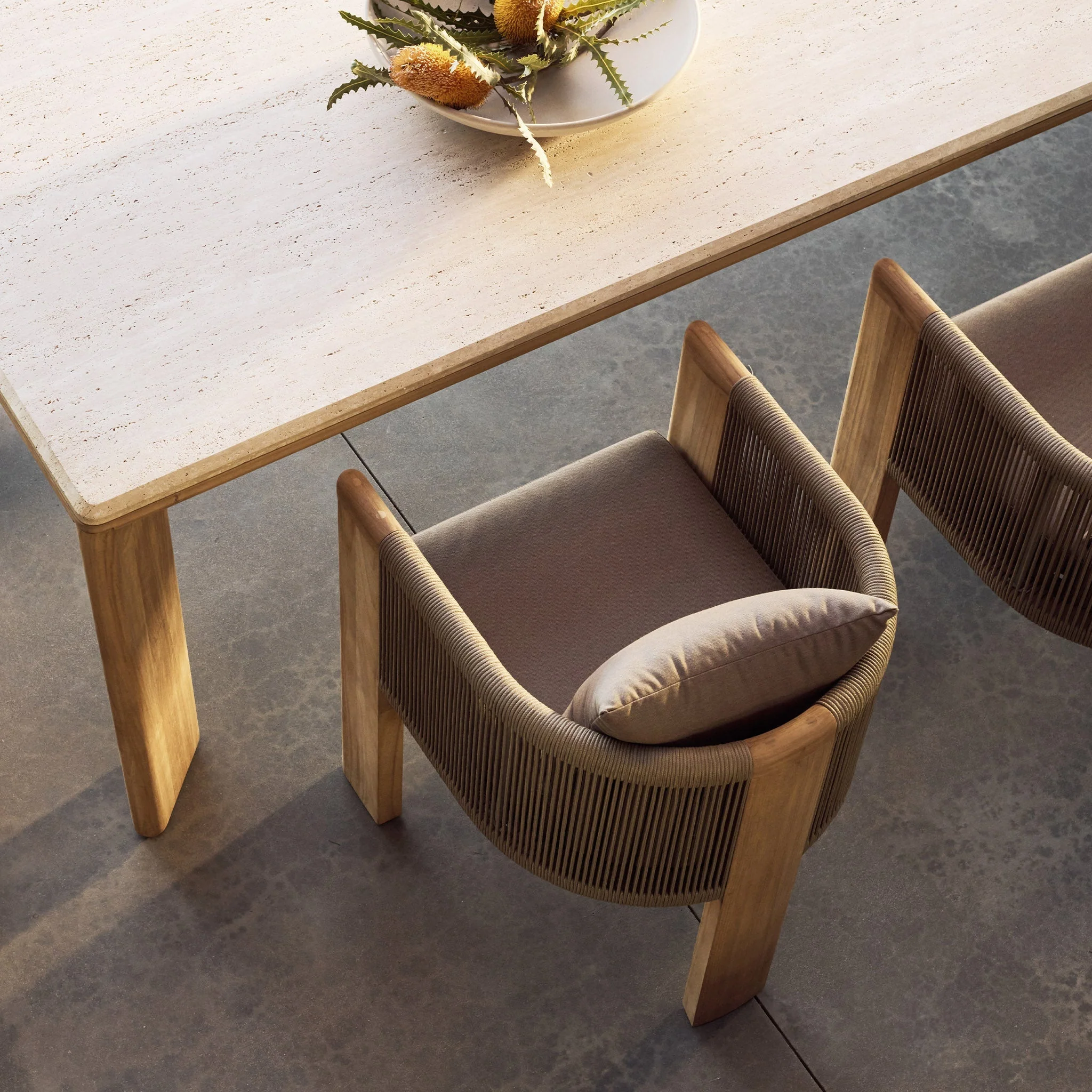Palm Beach Teak Dining Chair - Image 9