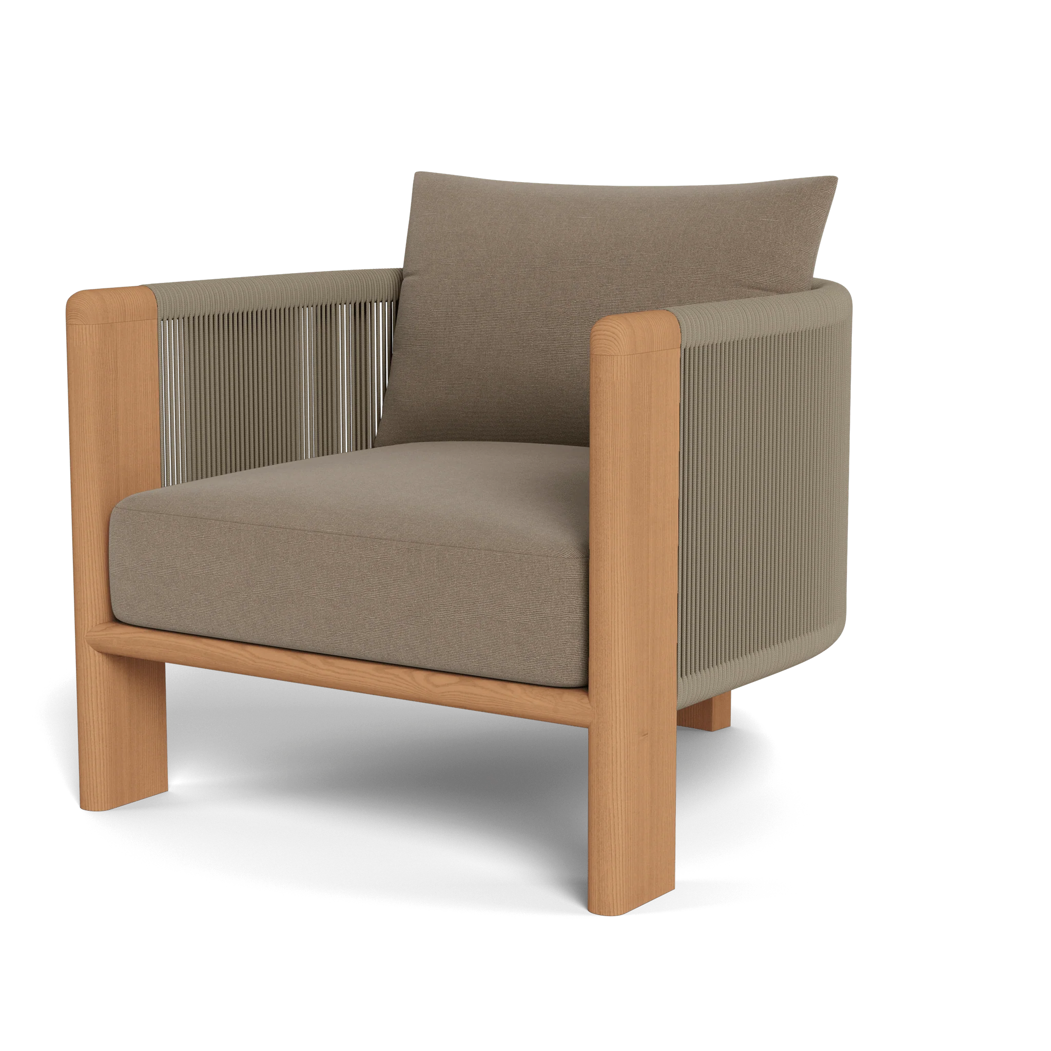 Palm Beach Teak Lounge Chair - Image 3