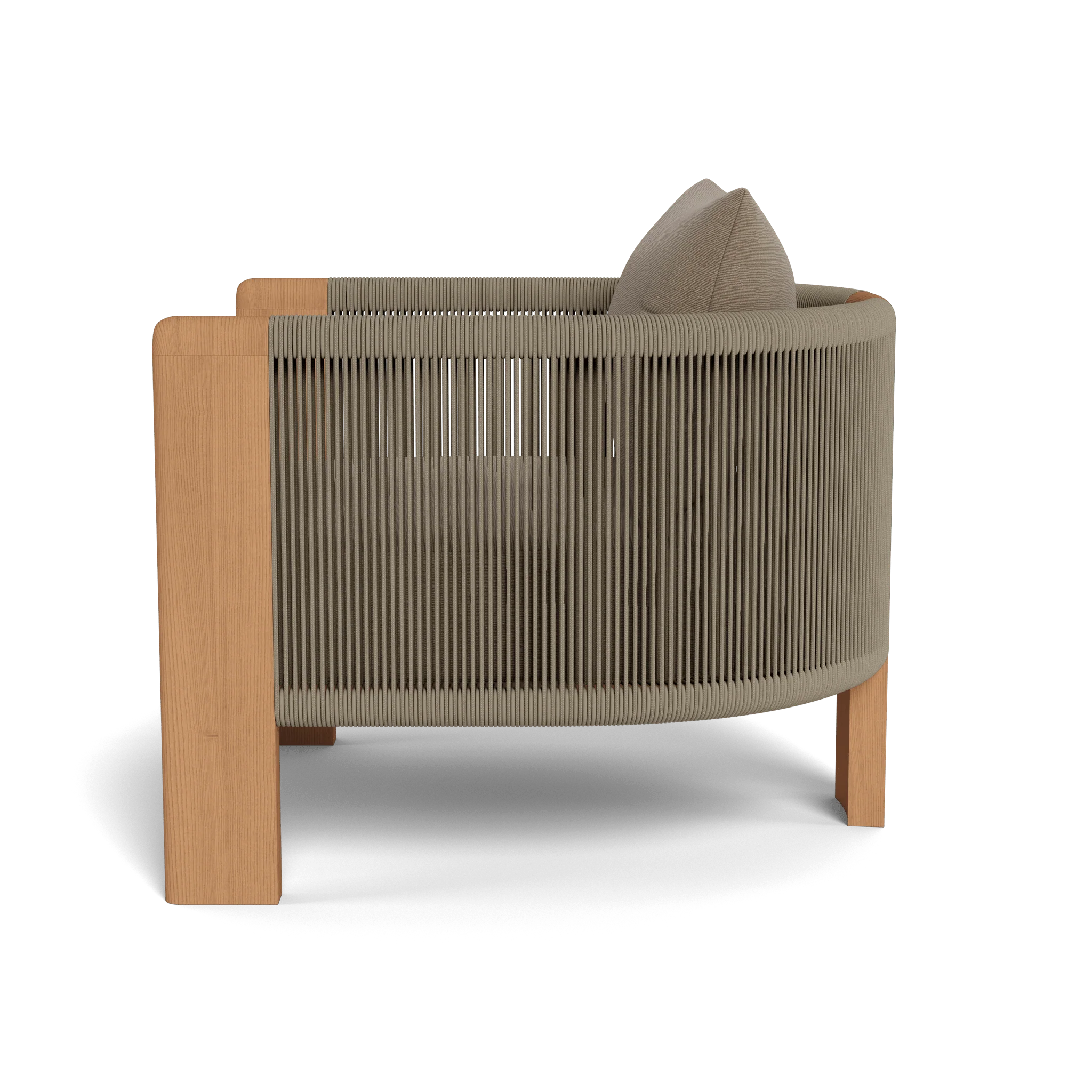 Palm Beach Teak Lounge Chair - Image 4