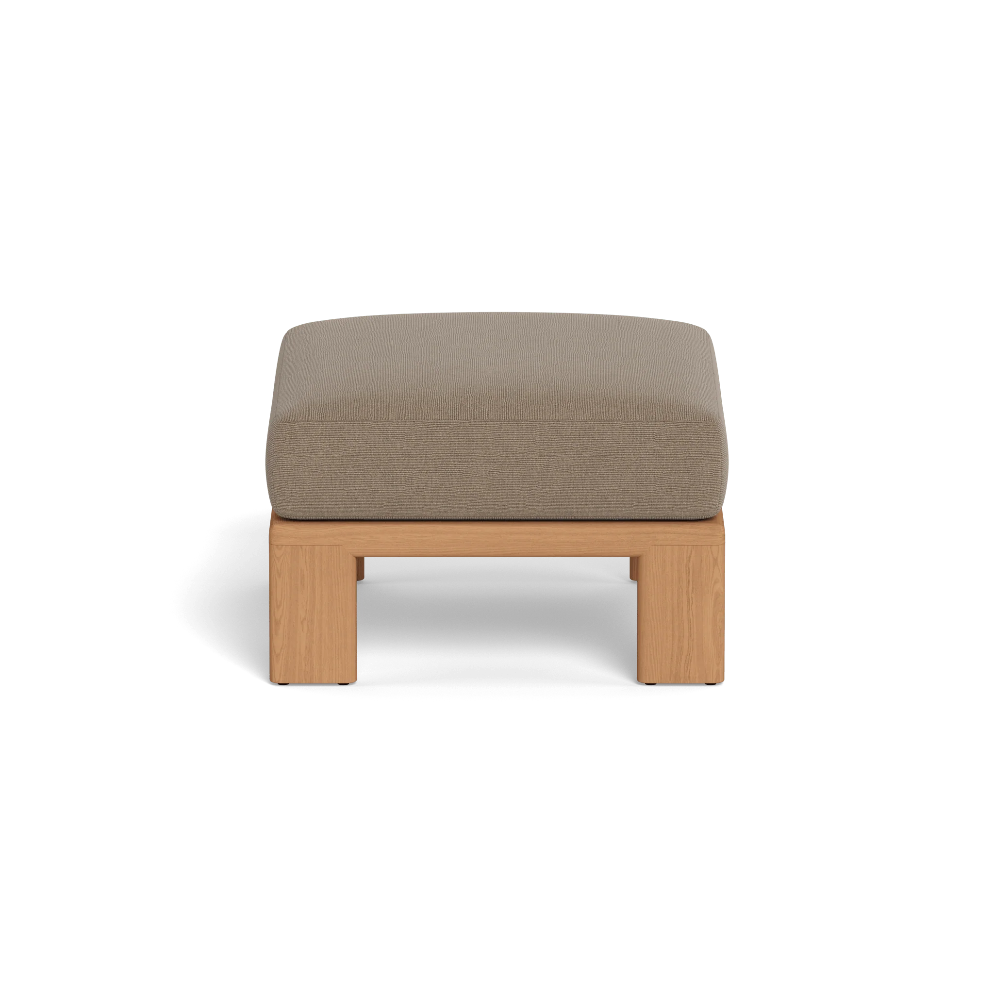 Palm Beach Teak Ottoman - Image 3