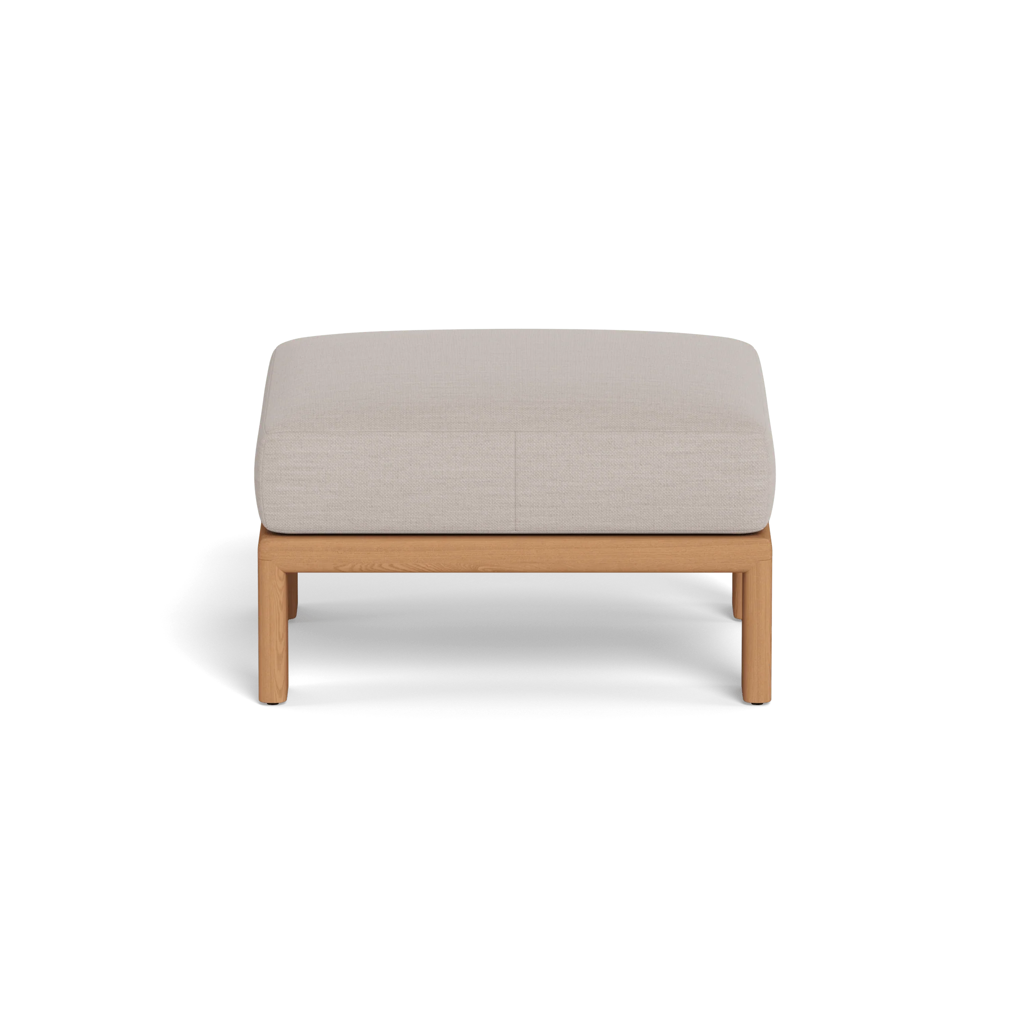 Palm Beach Teak Ottoman - Image 9