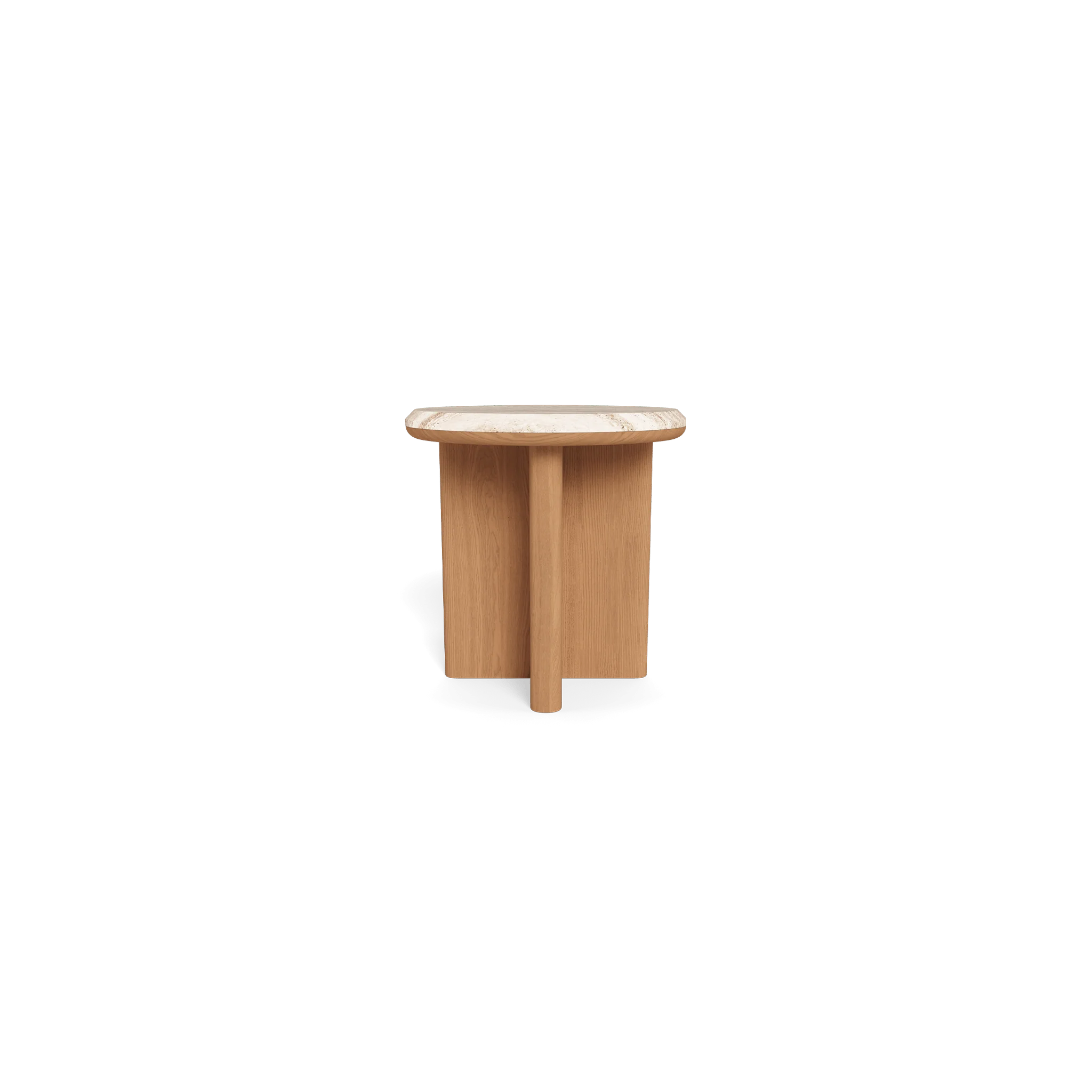 Palm Beach Teak Round Side Table - Image 4