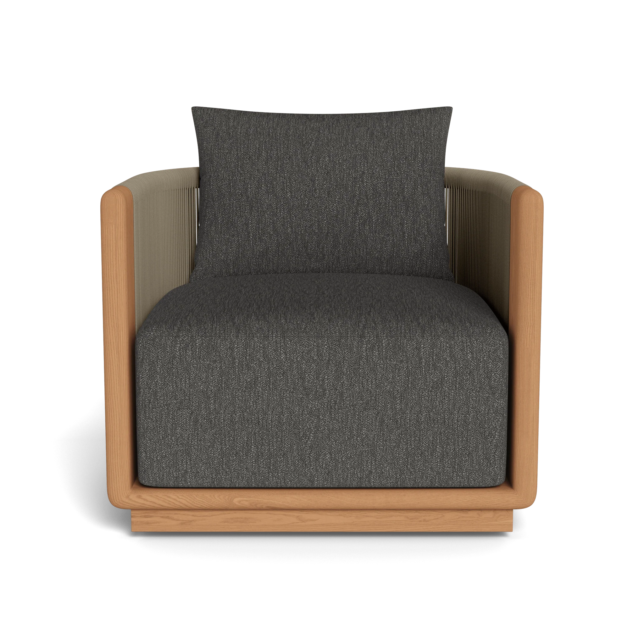 Palm Beach Teak Swivel Lounge Chair - Image 43