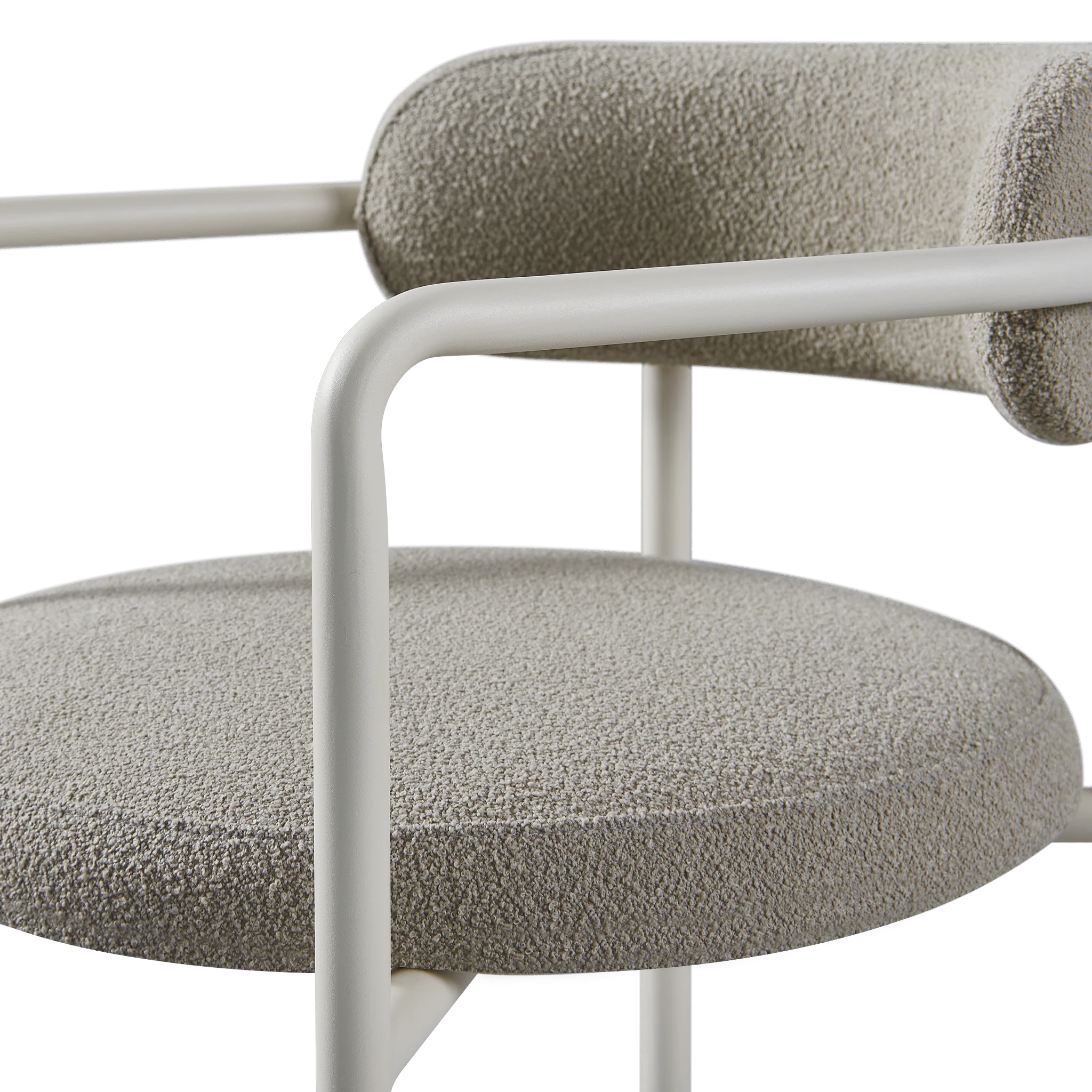 Porto Aluminum Dining Chair - Image 11