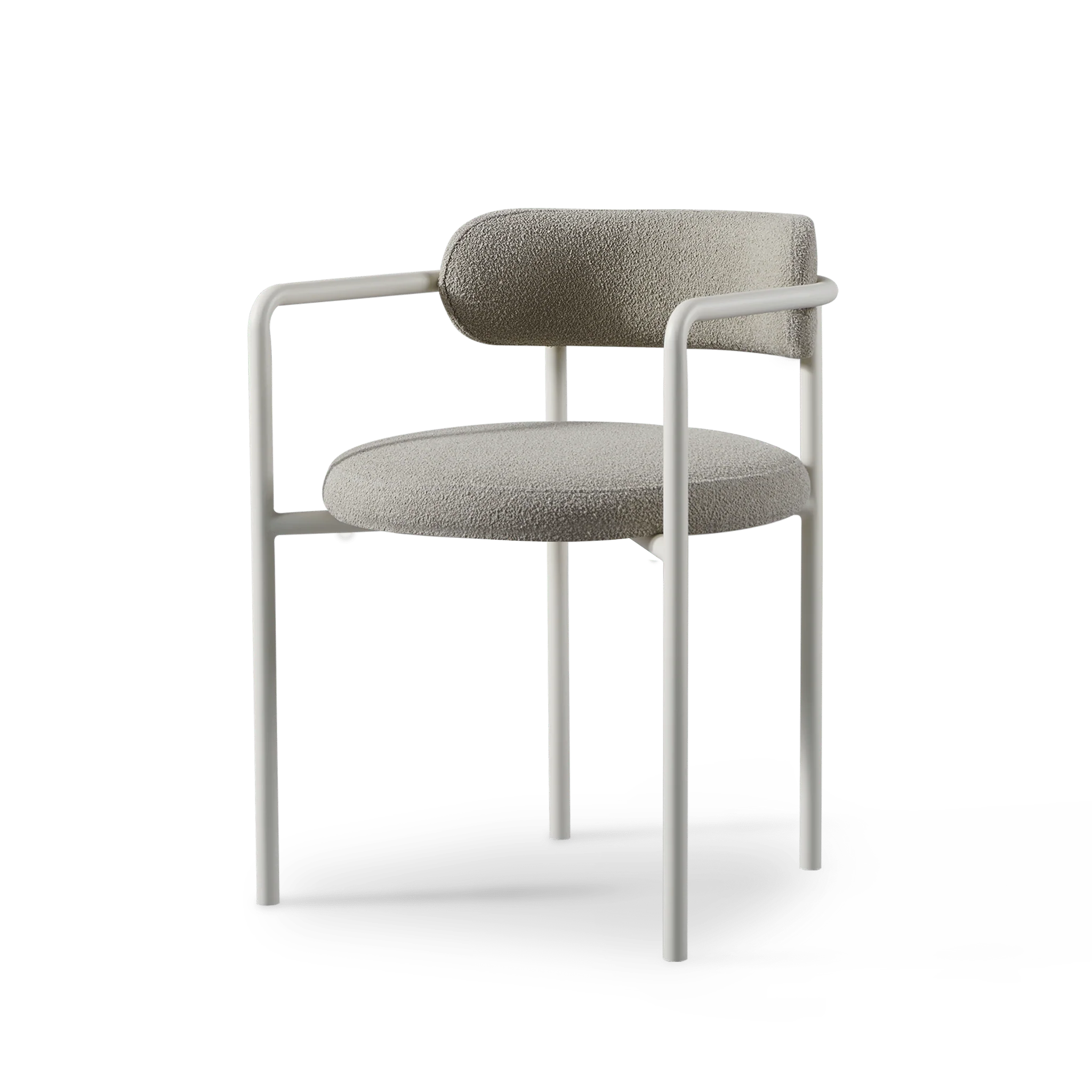 Porto Aluminum Dining Chair - Image 3