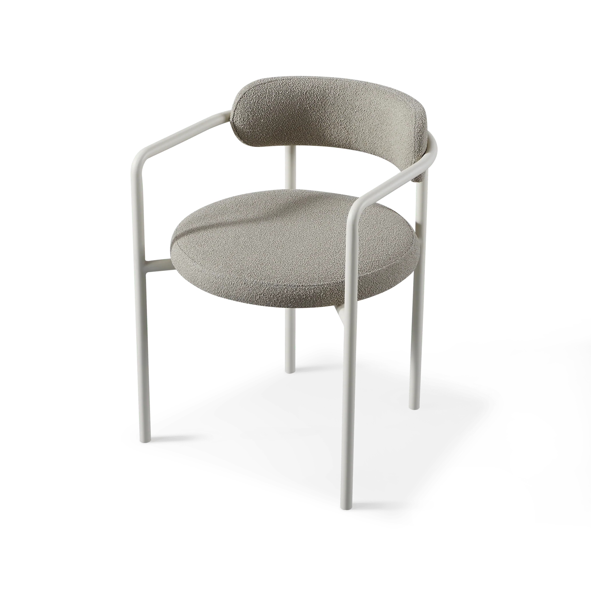 Porto Aluminum Dining Chair - Image 8