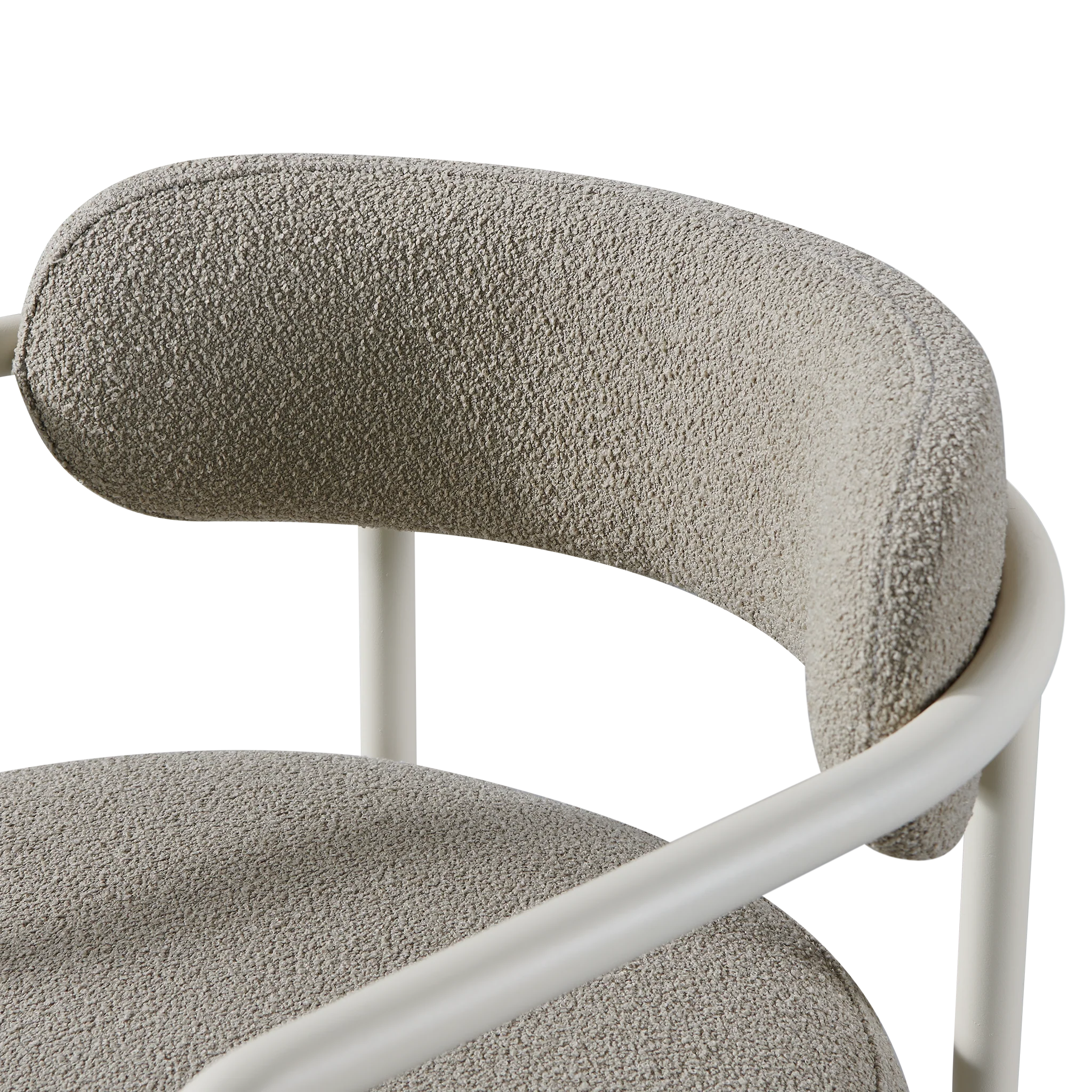 Porto Aluminum Dining Chair - Image 9