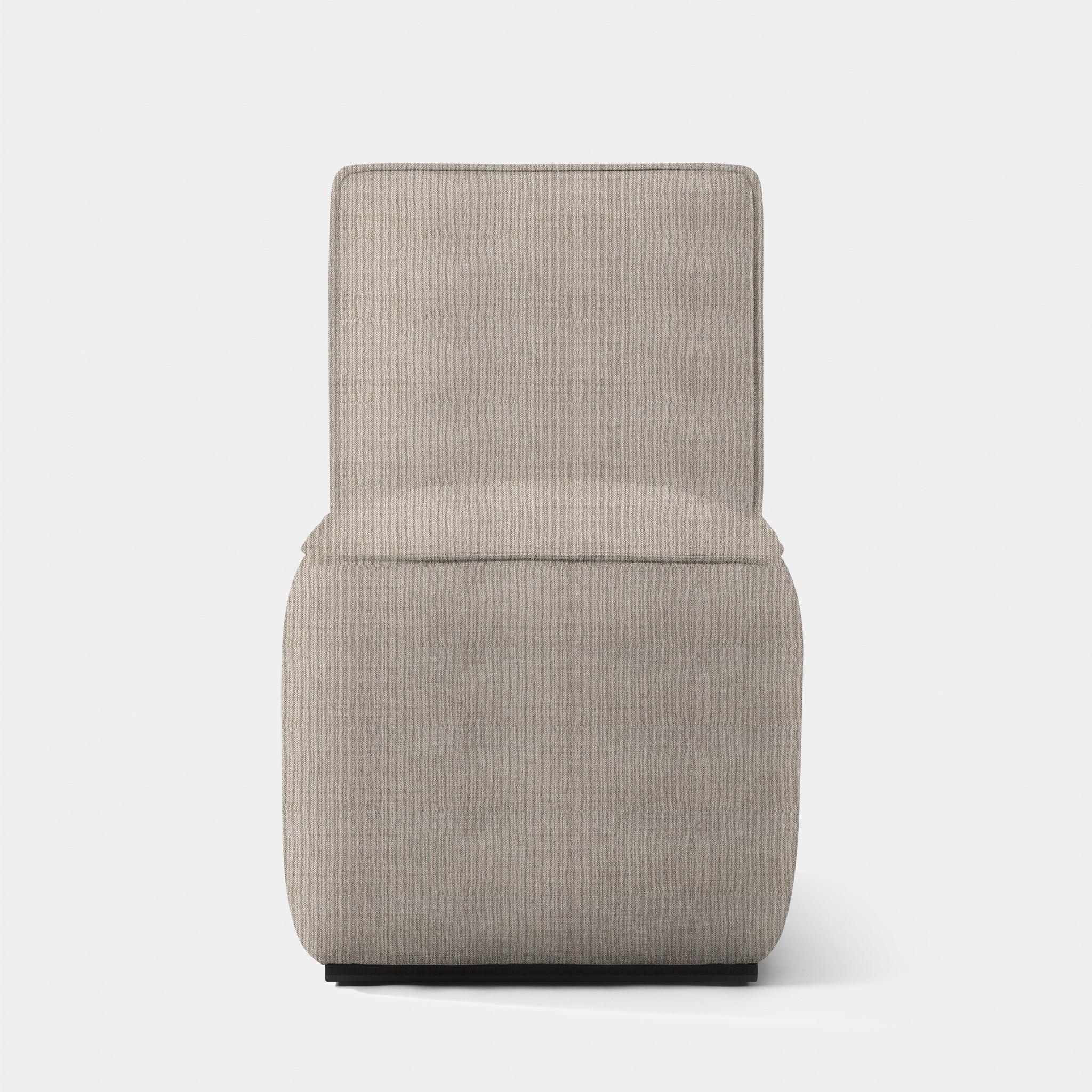 Santorini Outdoor Armless Dining Chair - Image 12