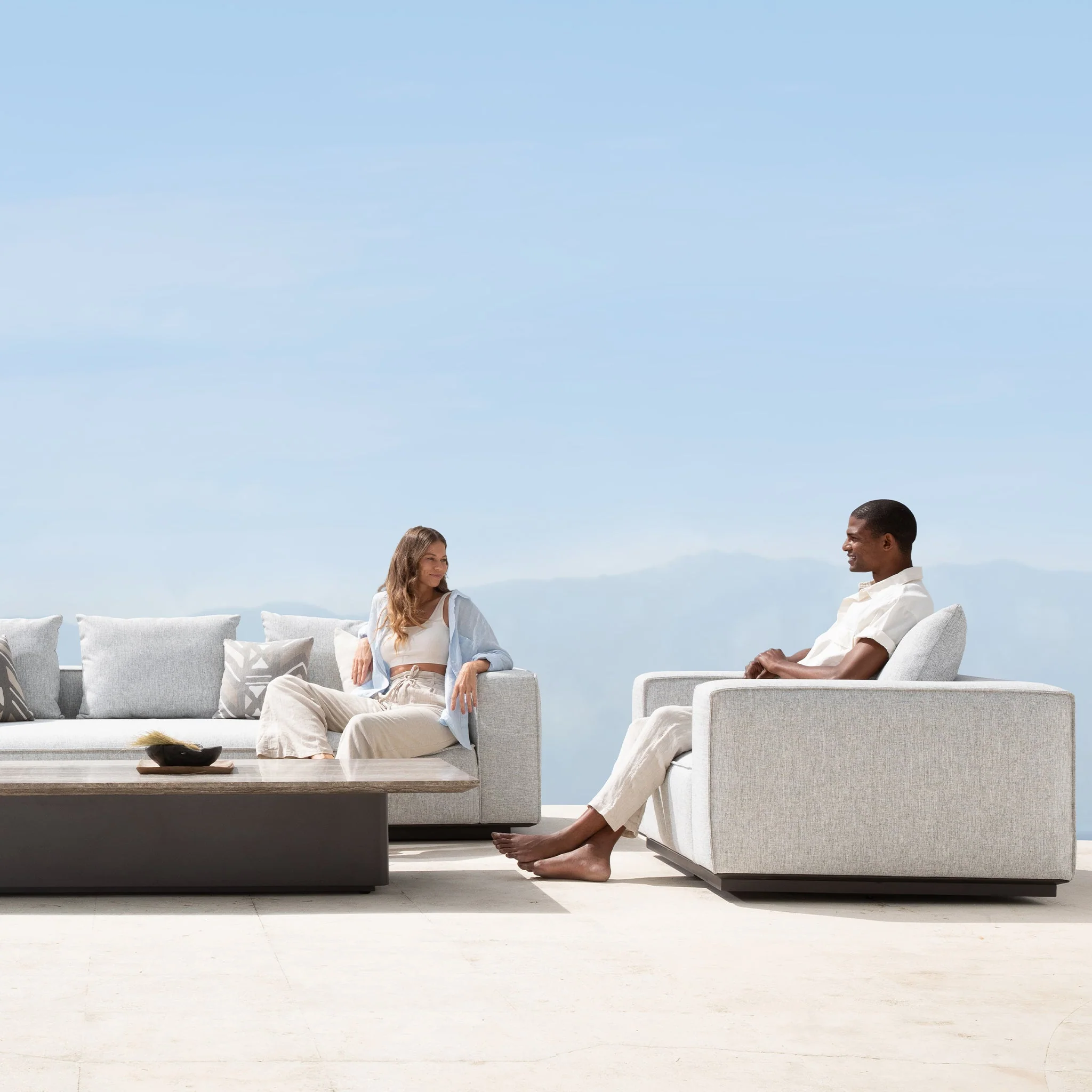 Santorini Outdoor Lounge Chair - Image 2