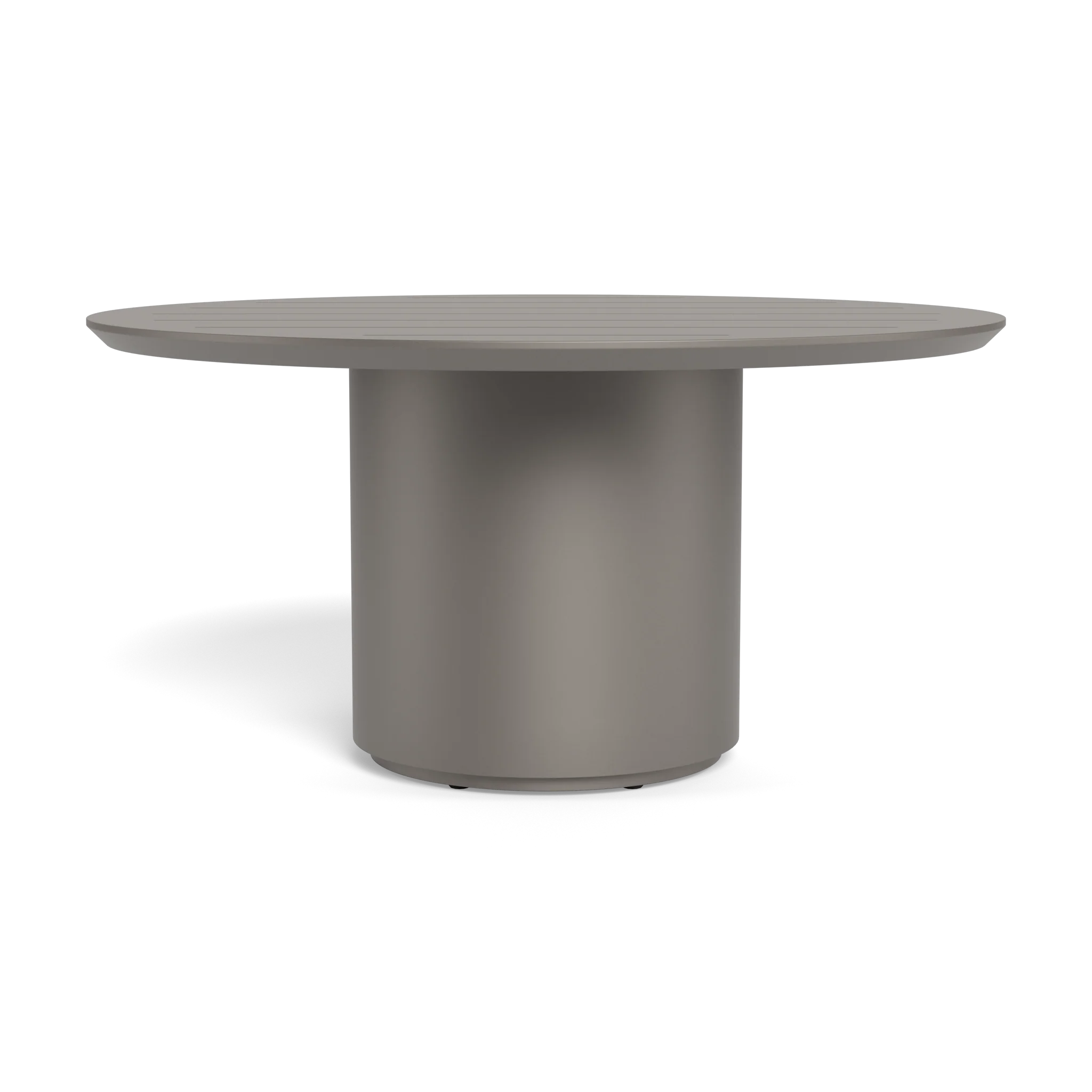 Santorini Outdoor Slatted Round Dining Table 60" - Image 8