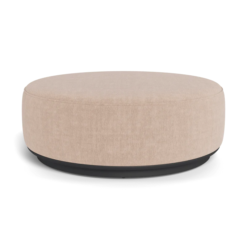 Santorini Round Coffee Table Ottoman - Image 5