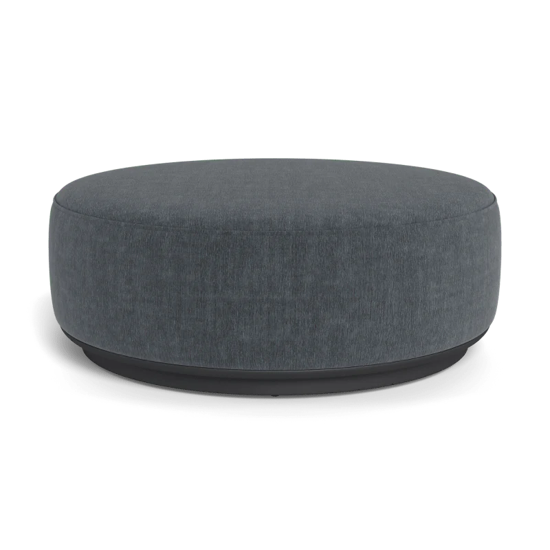 Santorini Round Coffee Table Ottoman - Image 6