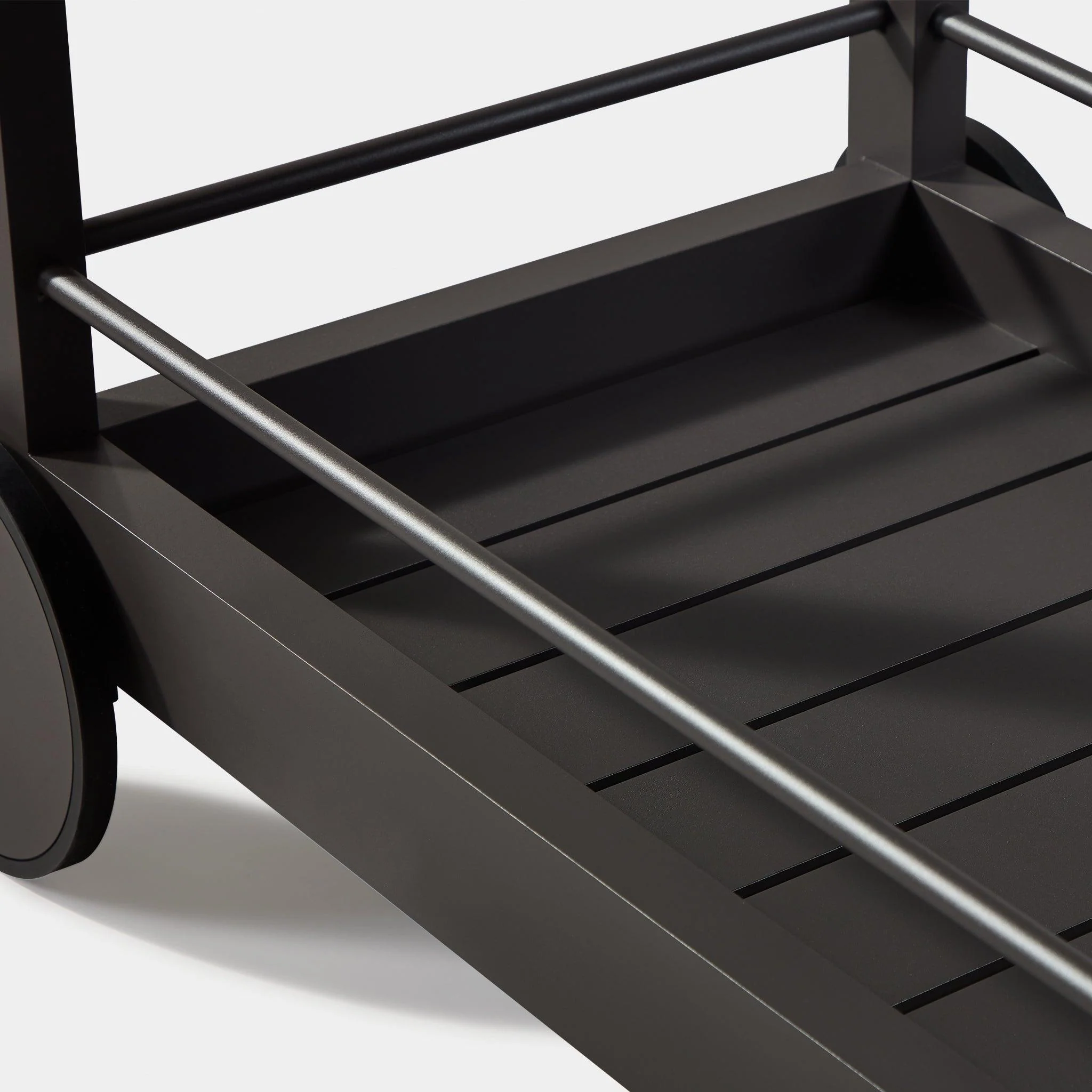 Tavola Slatted Bar Cart - Image 6