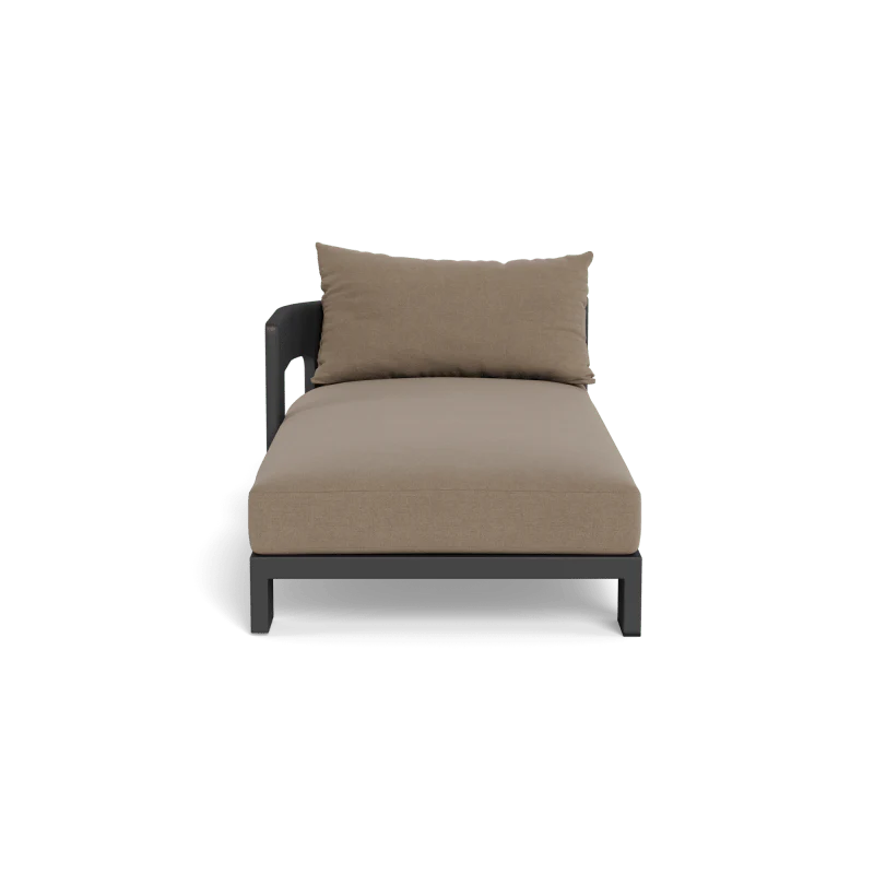 Victoria Aluminum Chaise Left - Image 11