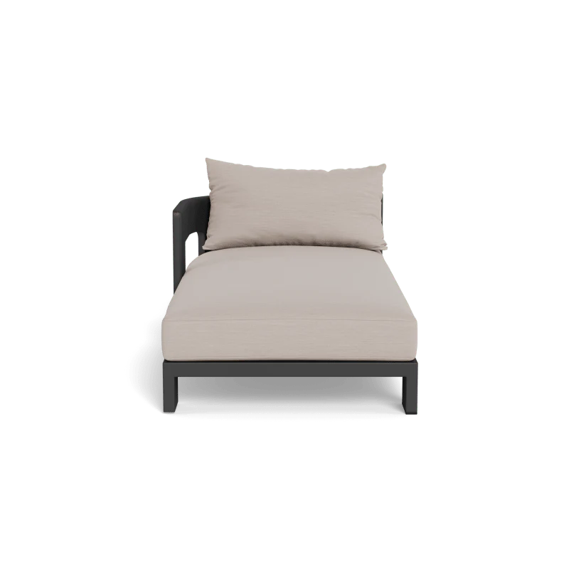 Victoria Aluminum Chaise Left - Image 12