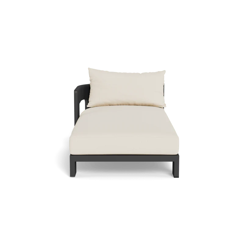 Victoria Aluminum Chaise Left - Image 18