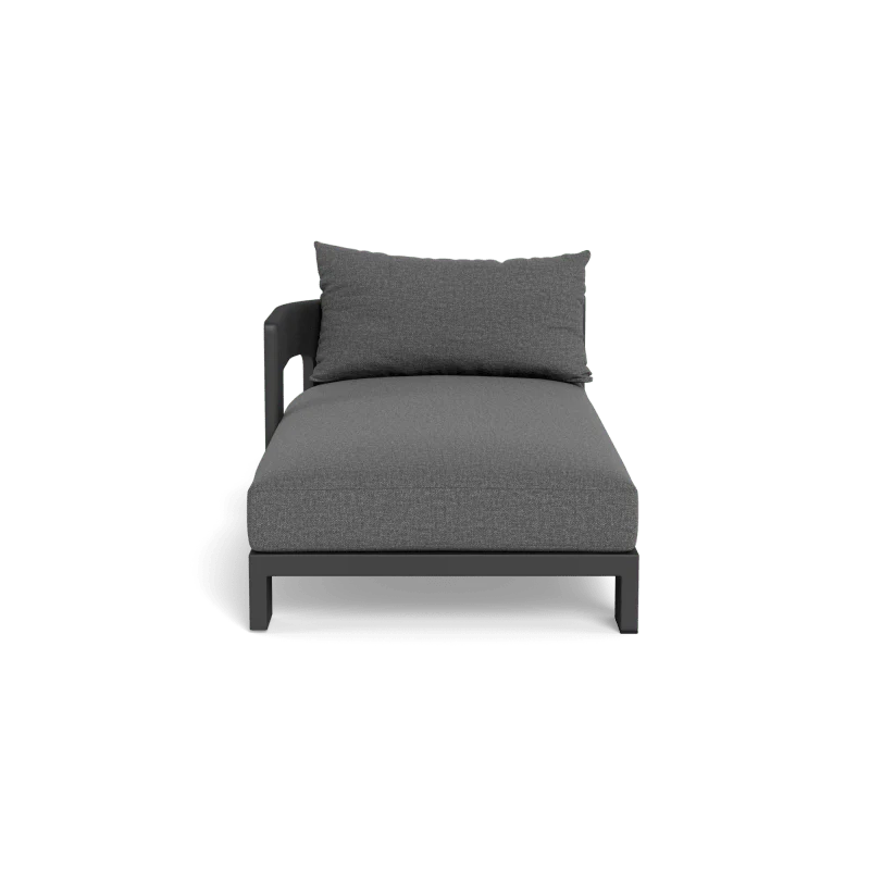 Victoria Aluminum Chaise Left - Image 19