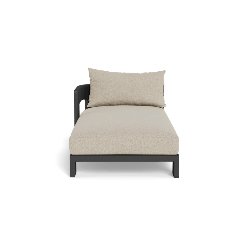 Victoria Aluminum Chaise Left - Image 20