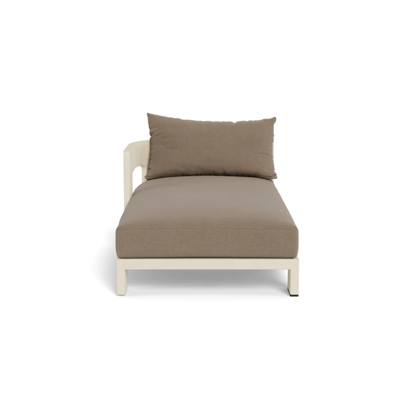 Victoria Aluminum Chaise Left - Image 23