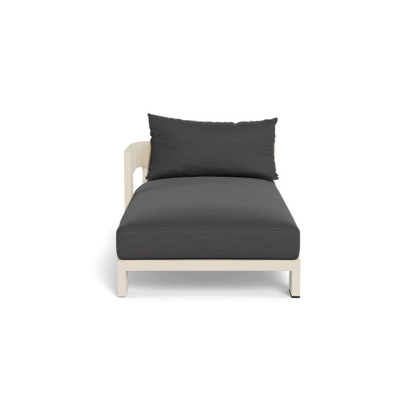 Victoria Aluminum Chaise Left - Image 24