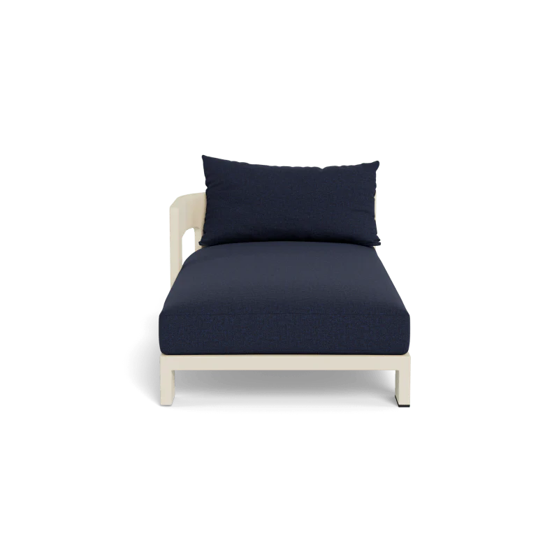 Victoria Aluminum Chaise Left - Image 30