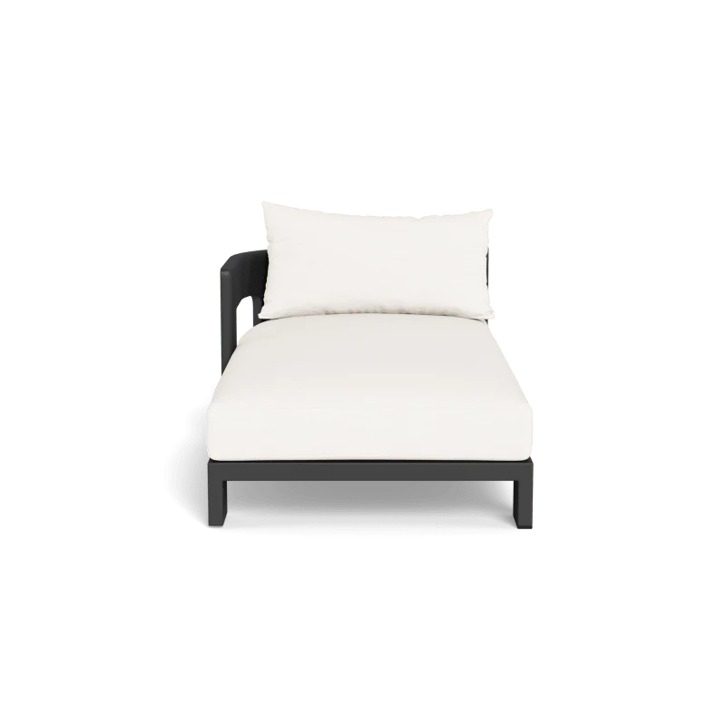 Victoria Aluminum Chaise Left - Image 9