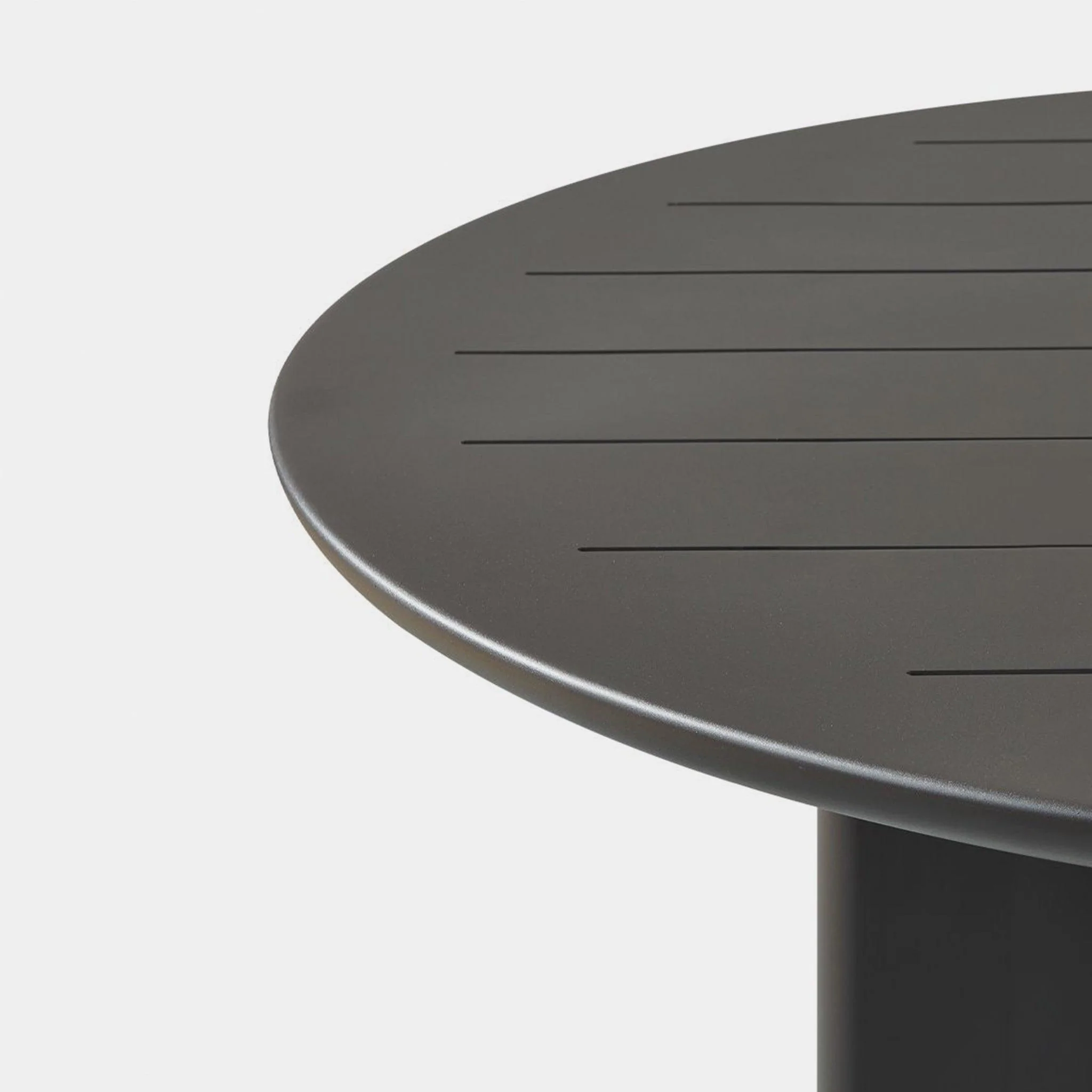 Victoria Slatted Round Dining Table 48" - Image 5
