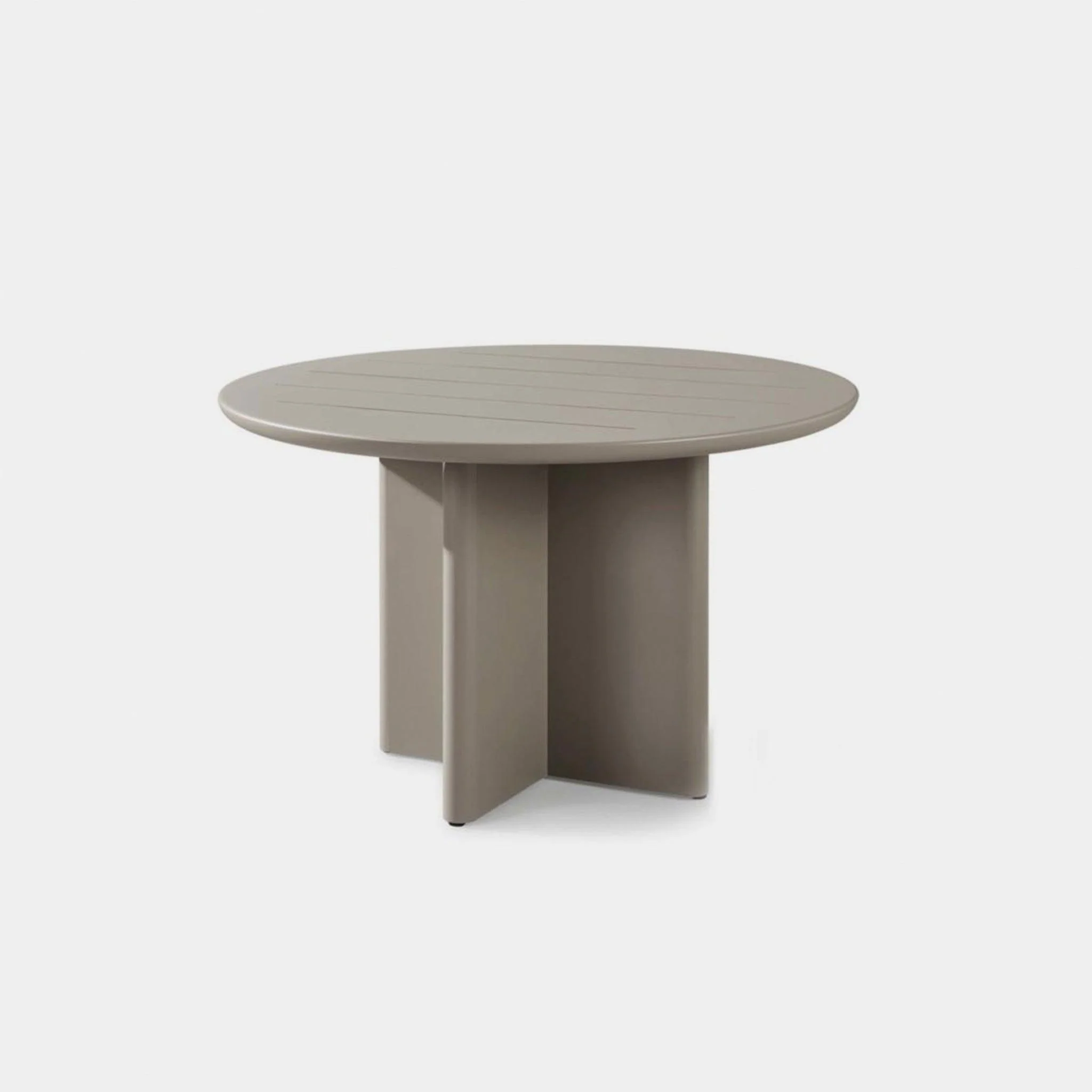Victoria Slatted Round Dining Table 48" - Image 7
