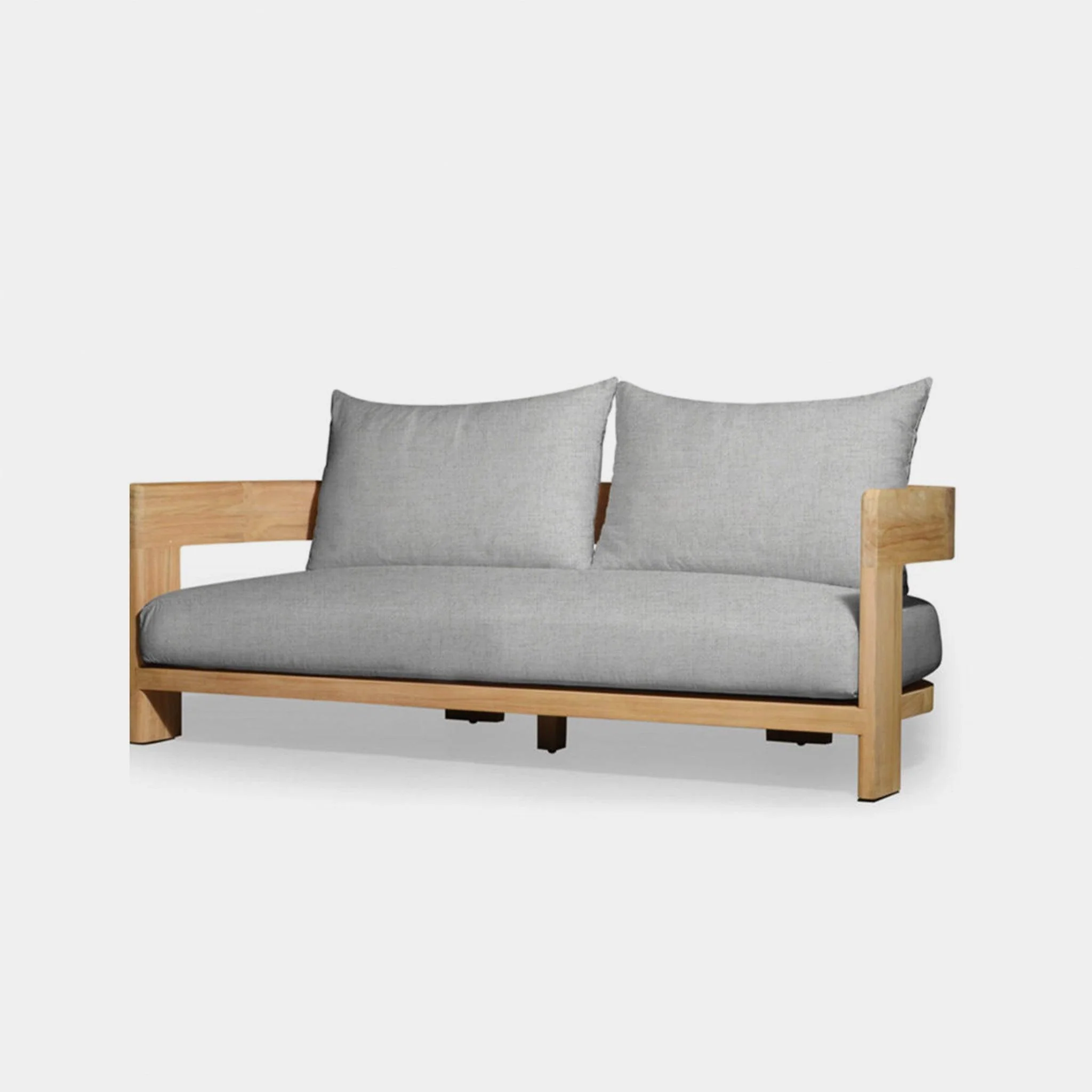 Victoria Teak 2 Seat Sofa - Image 4